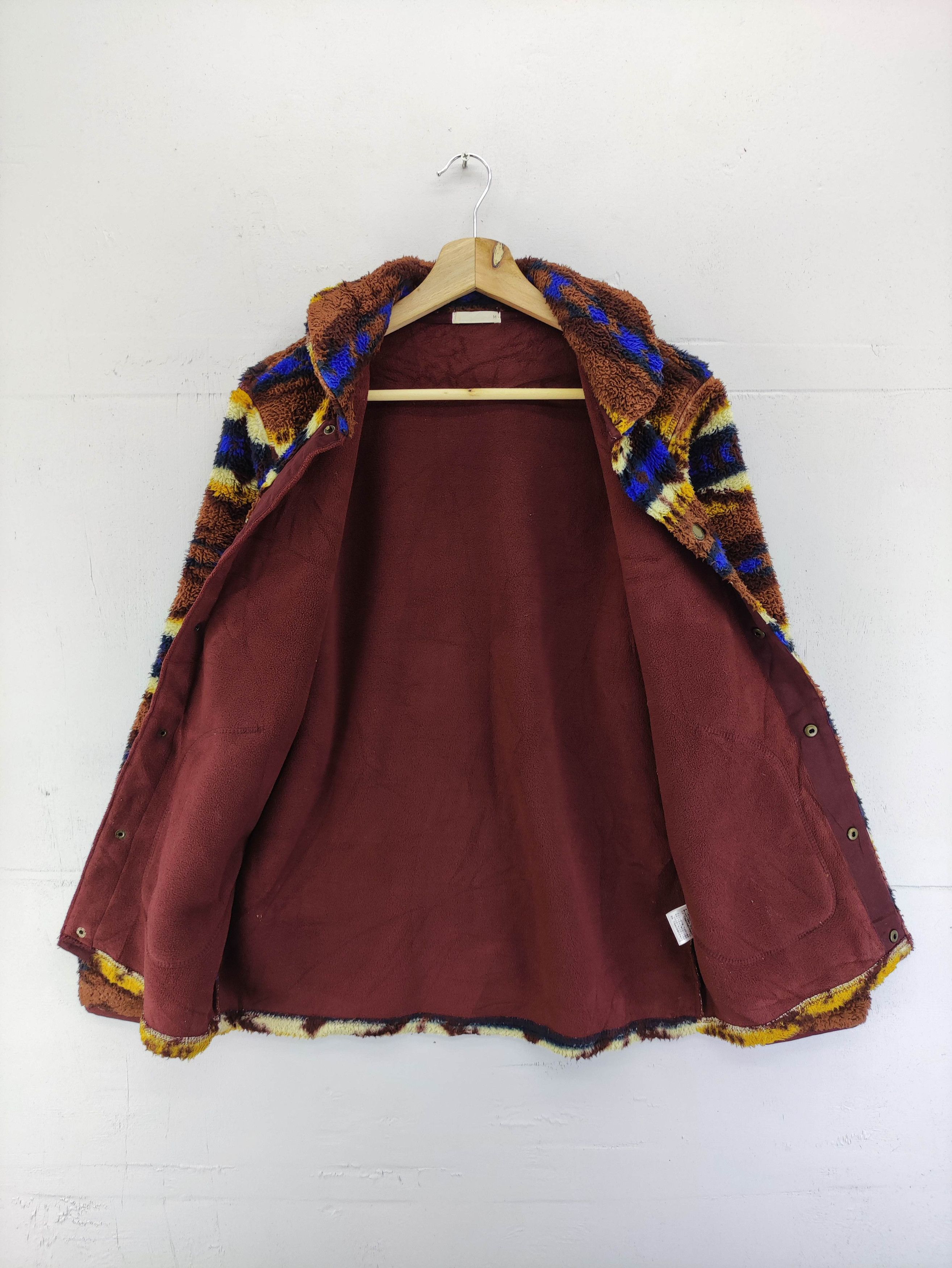 Vintage Vintage Navajo Fleece Snap Button Jacket Size US S / EU 44-46 / 1 - 4 Thumbnail