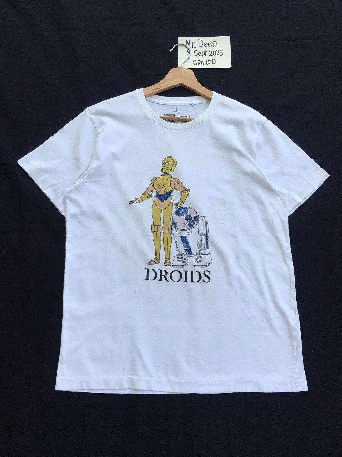 Jun Takahashi Rare Uniqlo Droids Jun Takahashi Tshirt Size US L / EU 52-54 / 3 - 2 Thumbnail