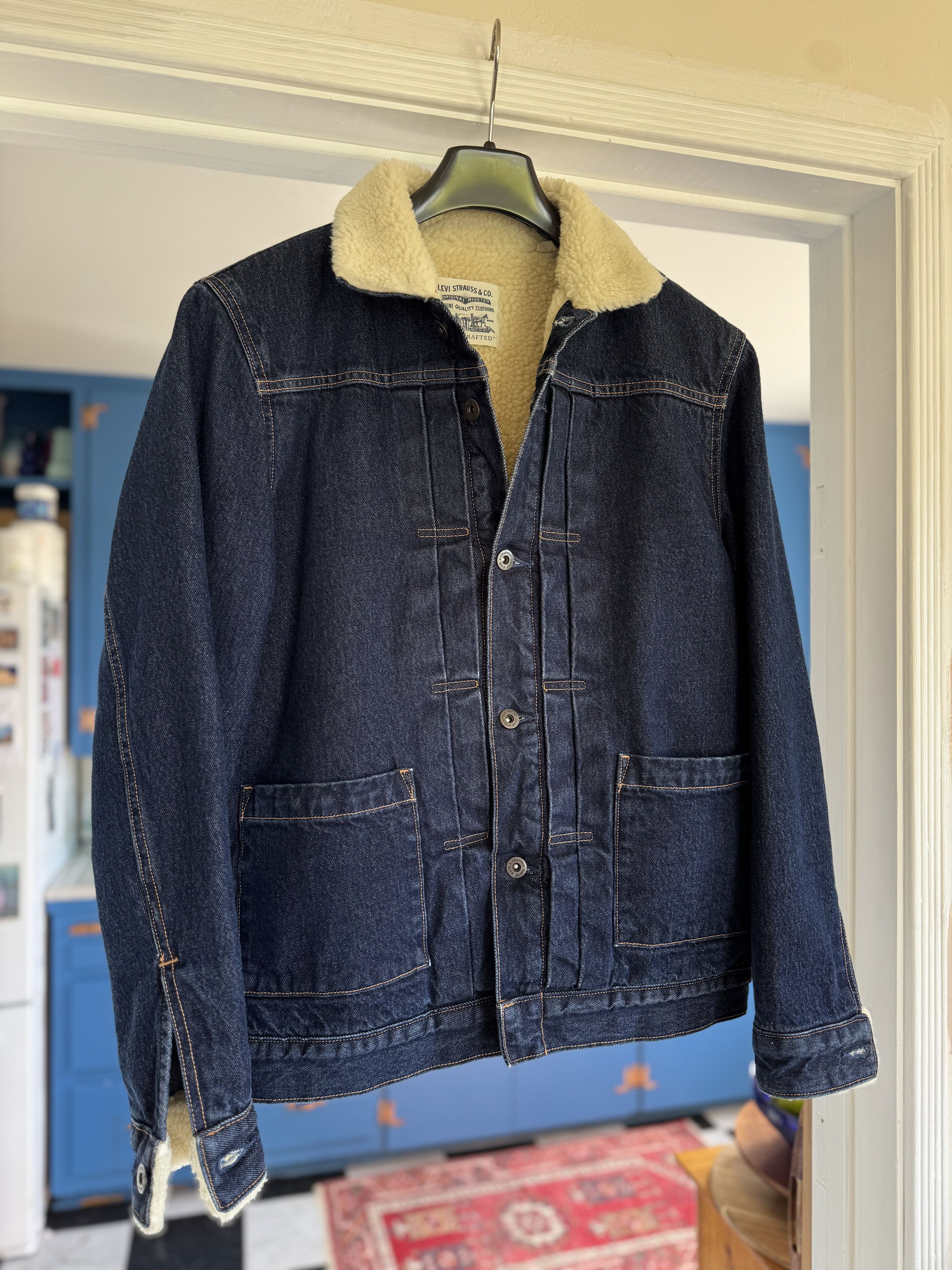 Levi's Made & Crafted LEVIS MADE & CRAFTED TYPE II SHERPA TRUCKER JACKET Size US M / EU 48-50 / 2 - 1 Thumbnail