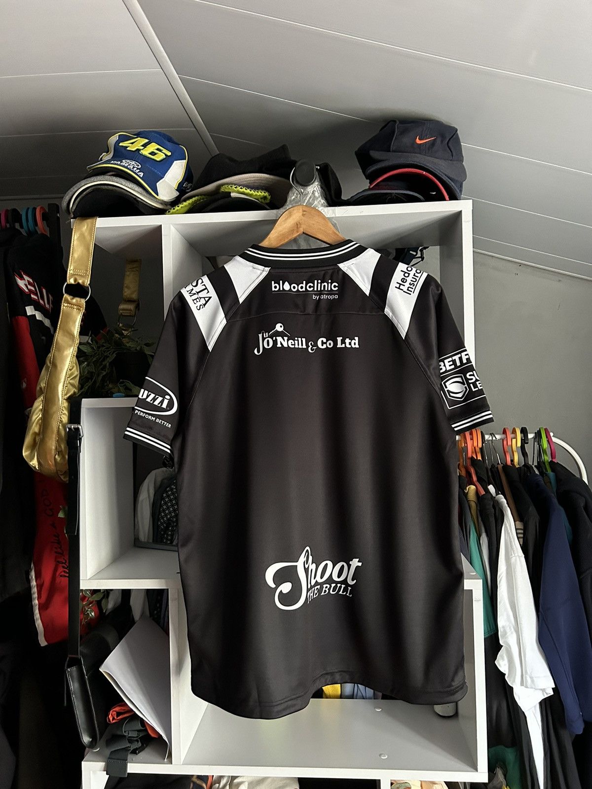 Hummel Hull FC Hummel Black Rugby Team Shirt Men's Size US XXL / EU 58 / 5 - 5 Thumbnail