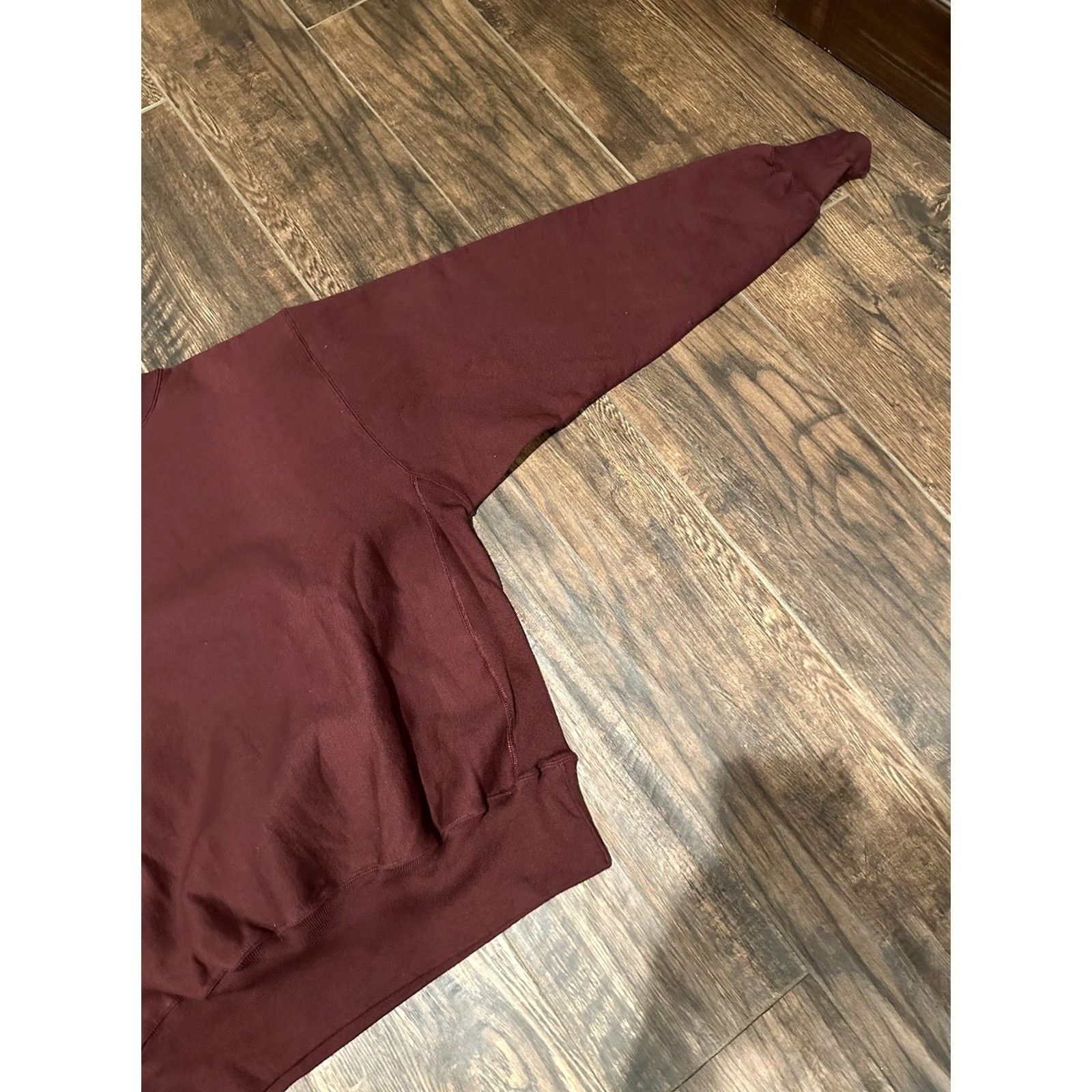Champion VINTAGE Champion Reverse Weave Sweatshirt Crew Neck L Mens Brown 90s Reversible 80s 90s Pullover Size US L / EU 52-54 / 3 - 7 Thumbnail