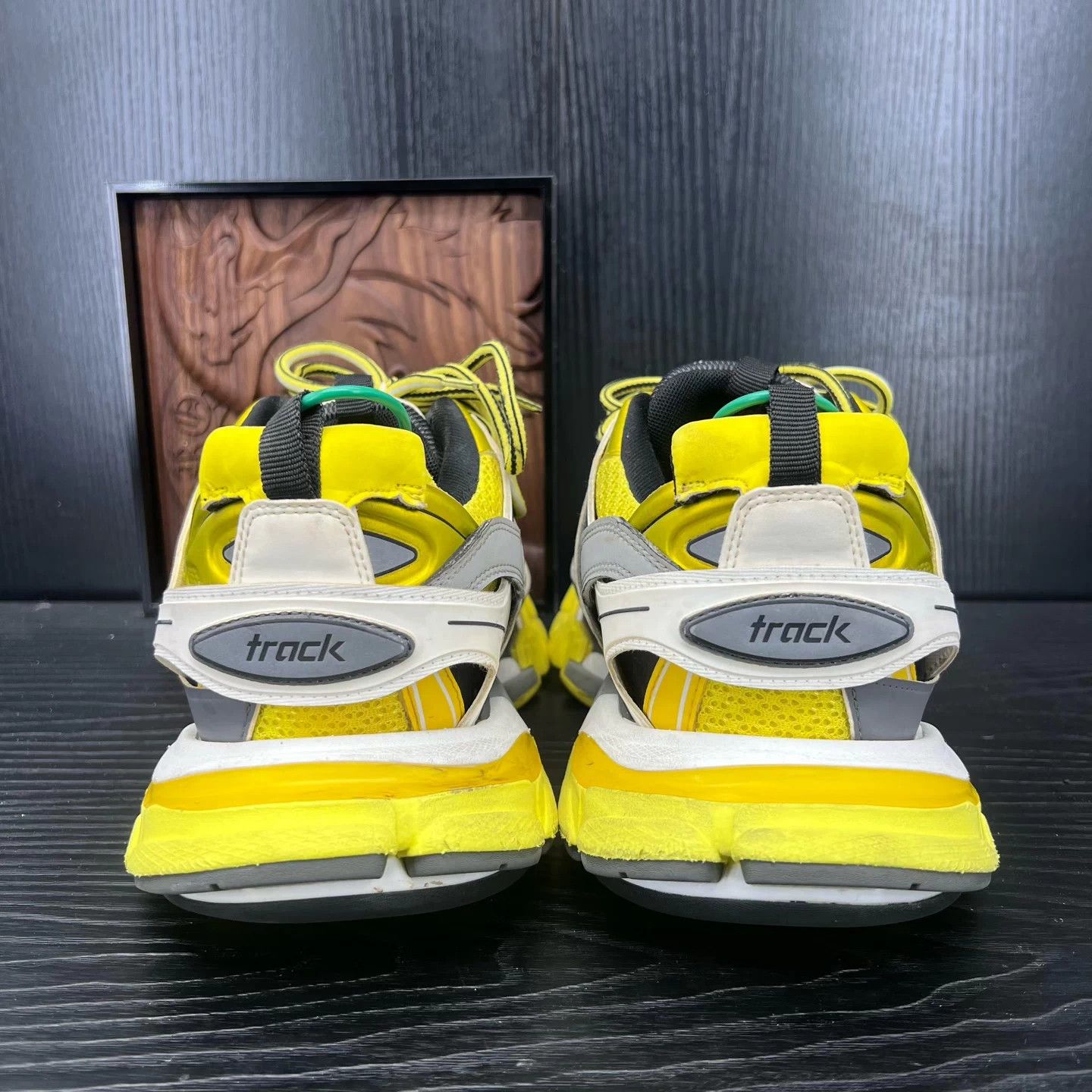 Balenciaga Balenciaga Track gray yellow men's size 43 Size US 10 / EU 43 - 5 Thumbnail