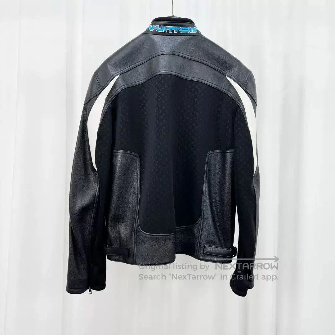 Louis Vuitton louis vuitton black leather biker jacket. Size US L / EU 52-54 / 3 - 2 Thumbnail