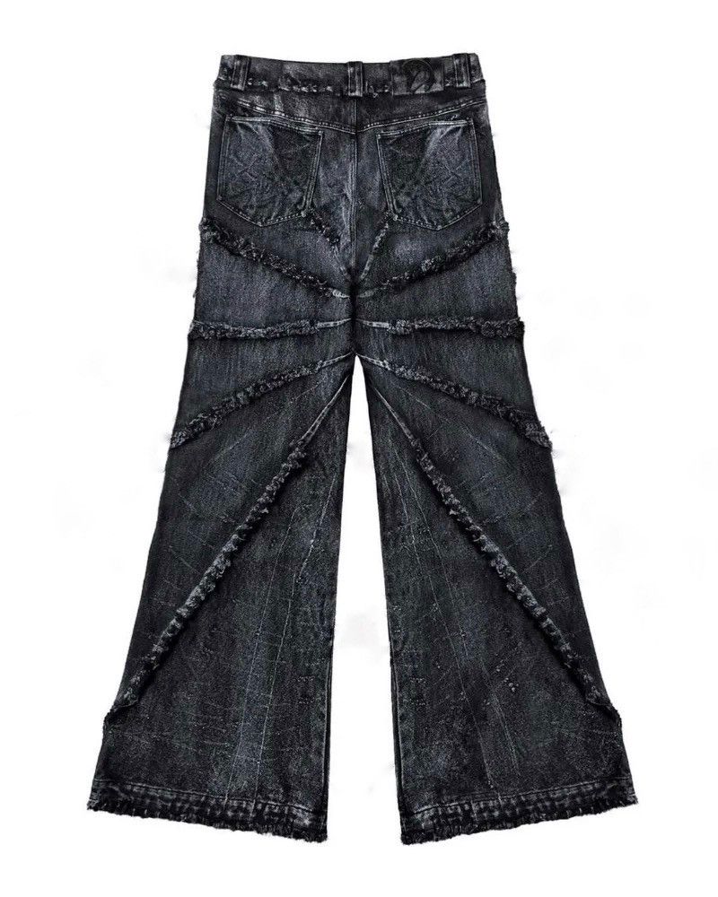 Other Y2k Retro Oversized Punk Retro Hip Hop Jeans Size US 34 / EU 50 - 2 Thumbnail