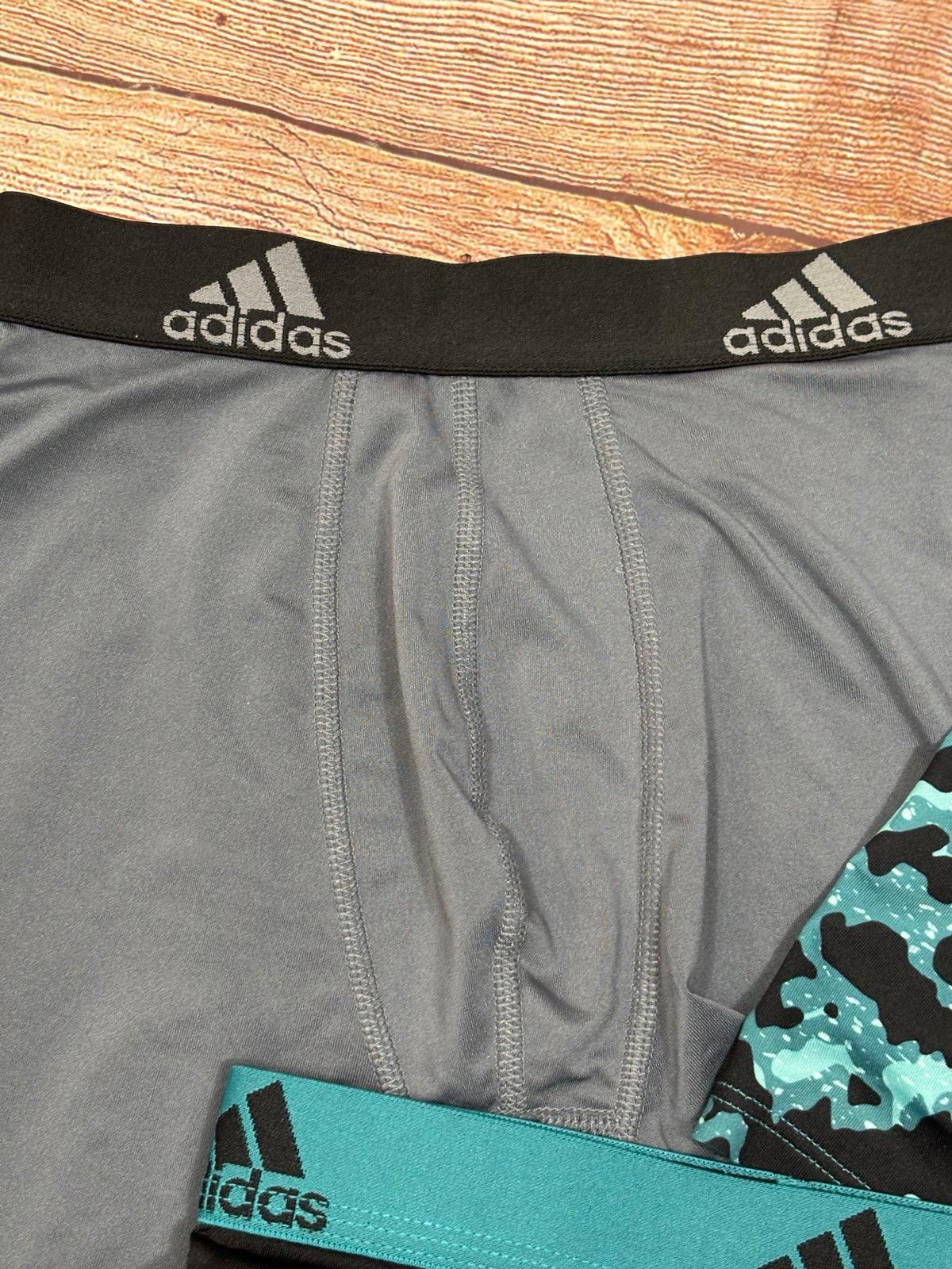 Adidas Adidas Boys Medium Boxer Briefs - 3 Pack New out of pack Size ONE SIZE - 4 Thumbnail