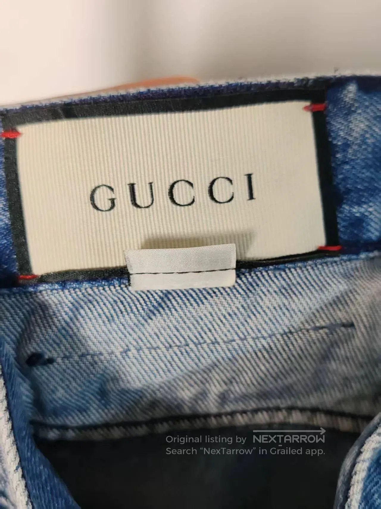 Gucci Authentic Gucci Distressed Denim Jeans. Size US 30 / EU 46 - 3 Thumbnail