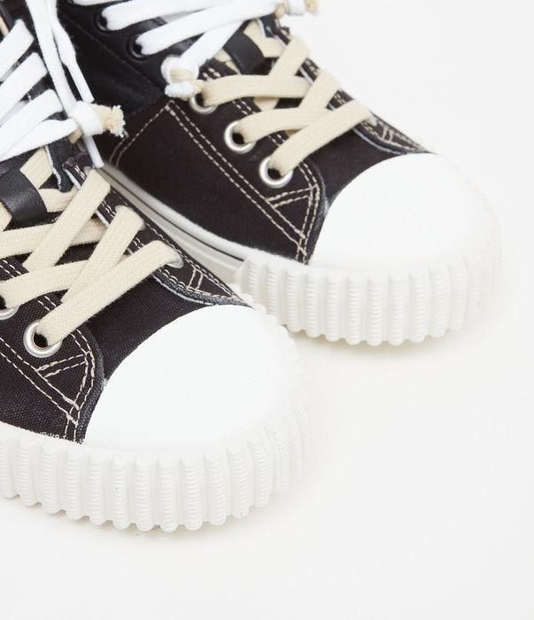 Maison Margiela o1bcso1str0226 New Evolution Low-Top Sneakers in Black Size US 10 / IT 40 - 6 Thumbnail