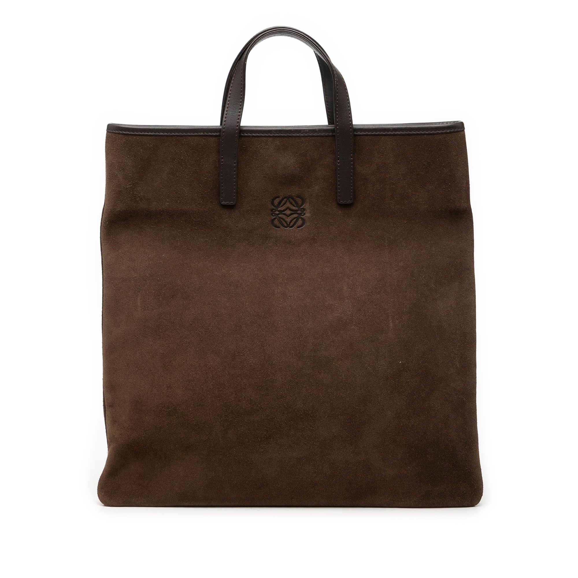 Loewe LOEWE Suede Anagram Tote Size ONE SIZE - 1 Thumbnail