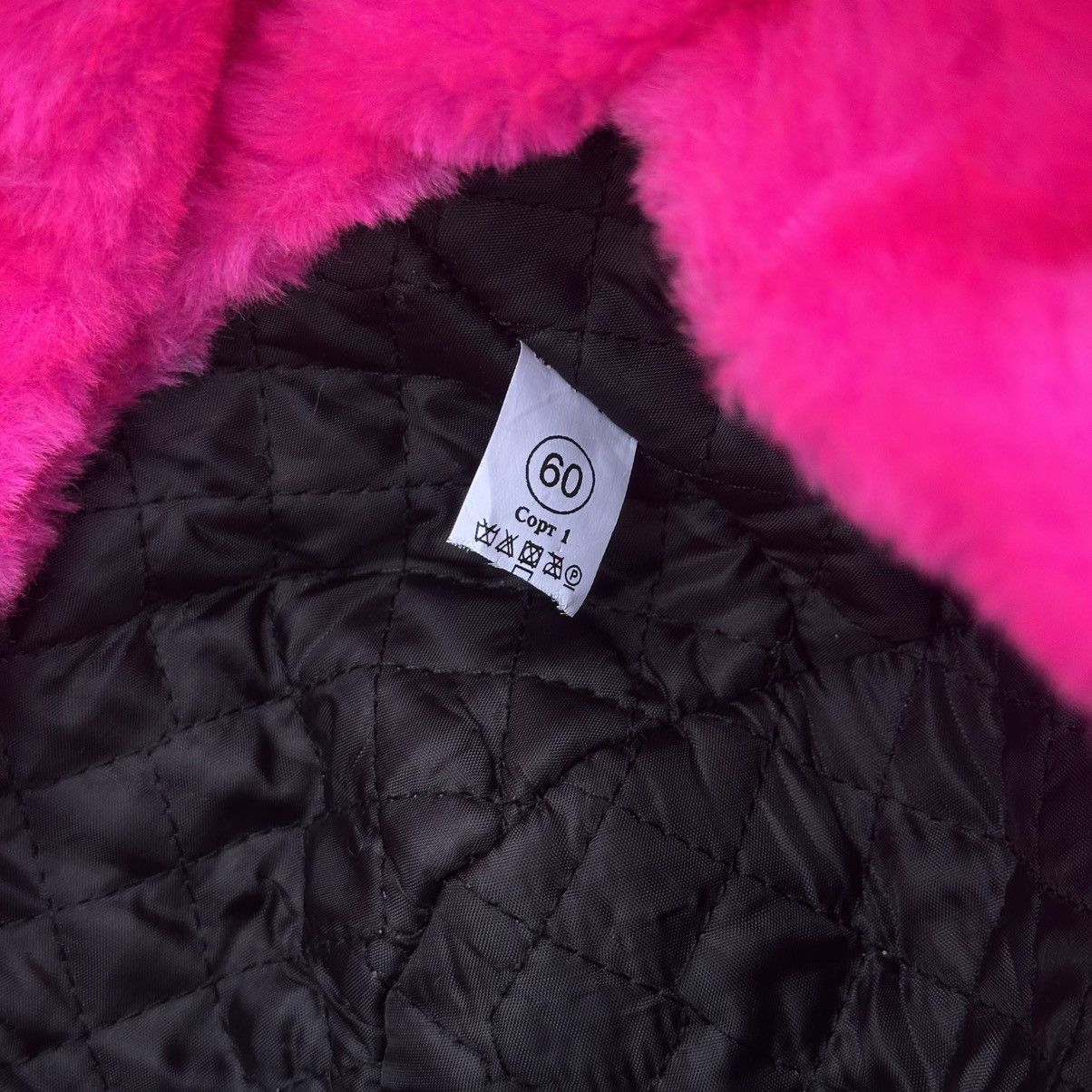 Issey Miyake Vintage Pink Ushanka Hat Cap Hype Trend Staff Pick Y2K 00s Size ONE SIZE - 7 Thumbnail