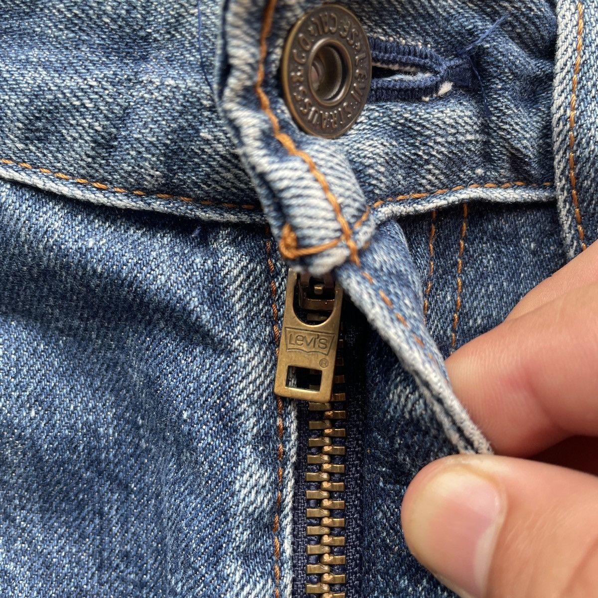 Levi's W30x32 Vintage Levis 504 Loose Jean Faded Denim Pants Baggy Size US 30 / EU 46 - 7 Thumbnail