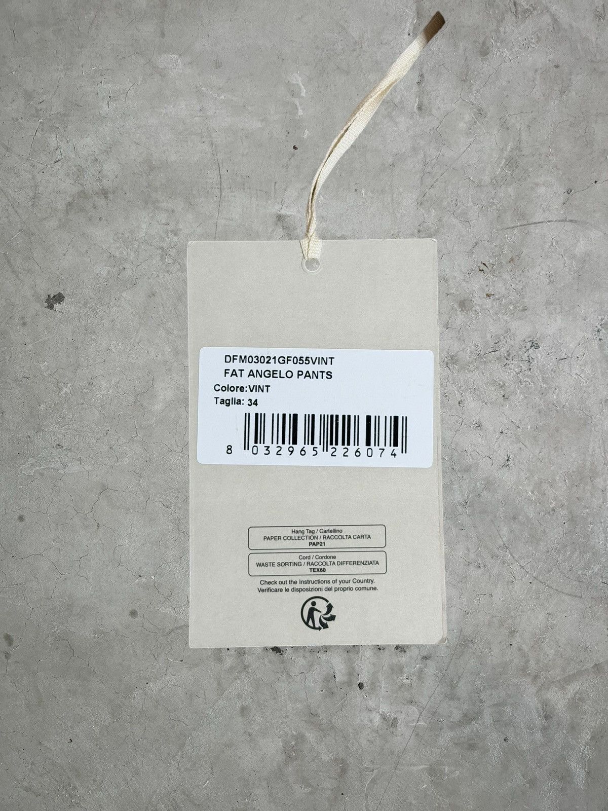 PDF PDF Fat Angelo Denim Pants Size US 34 / EU 50 - 7 Thumbnail
