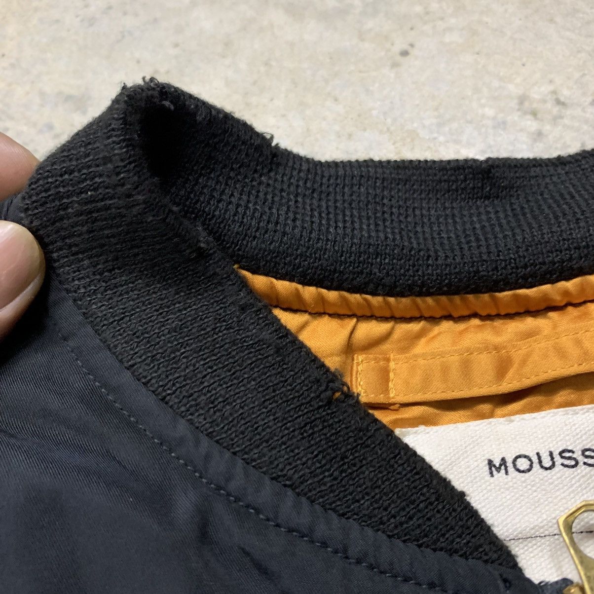 Japanese Brand × MOUSSY Moussy Distressed Bomber Jacket Boroque USA Limited Size US L / EU 52-54 / 3 - 6 Thumbnail