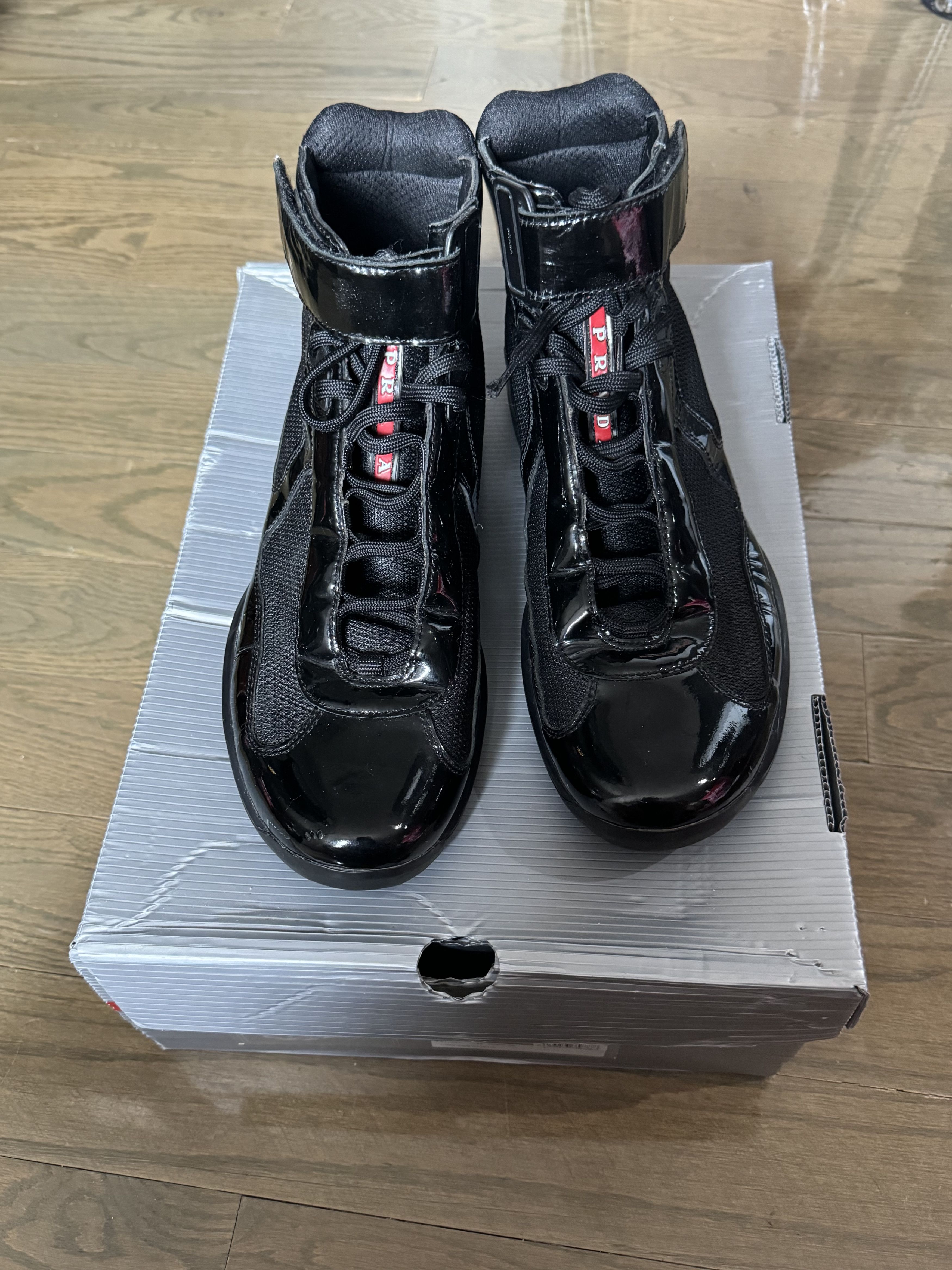 Prada Prada America’s cup high top Size US 7.5 / EU 40-41 - 1 Thumbnail