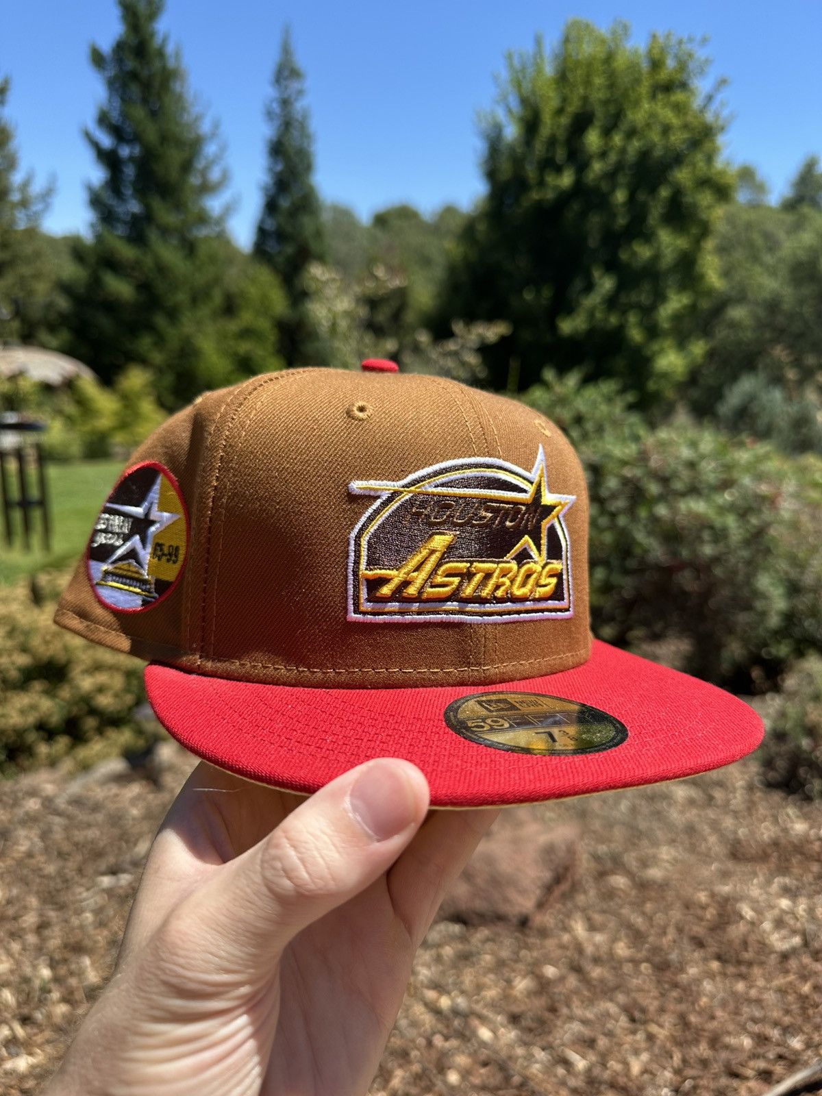 Hat Club 7 3/8 Houston Astros 35 year patch Size ONE SIZE - 1 Thumbnail