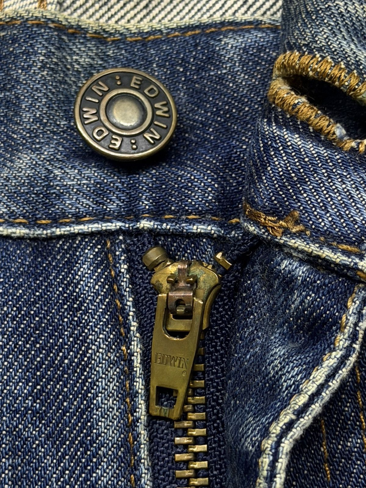Edwin Vintage Edwin 503 Japanese Denim Jeans | Regular Straight 29 Size US 29 - 10 Thumbnail