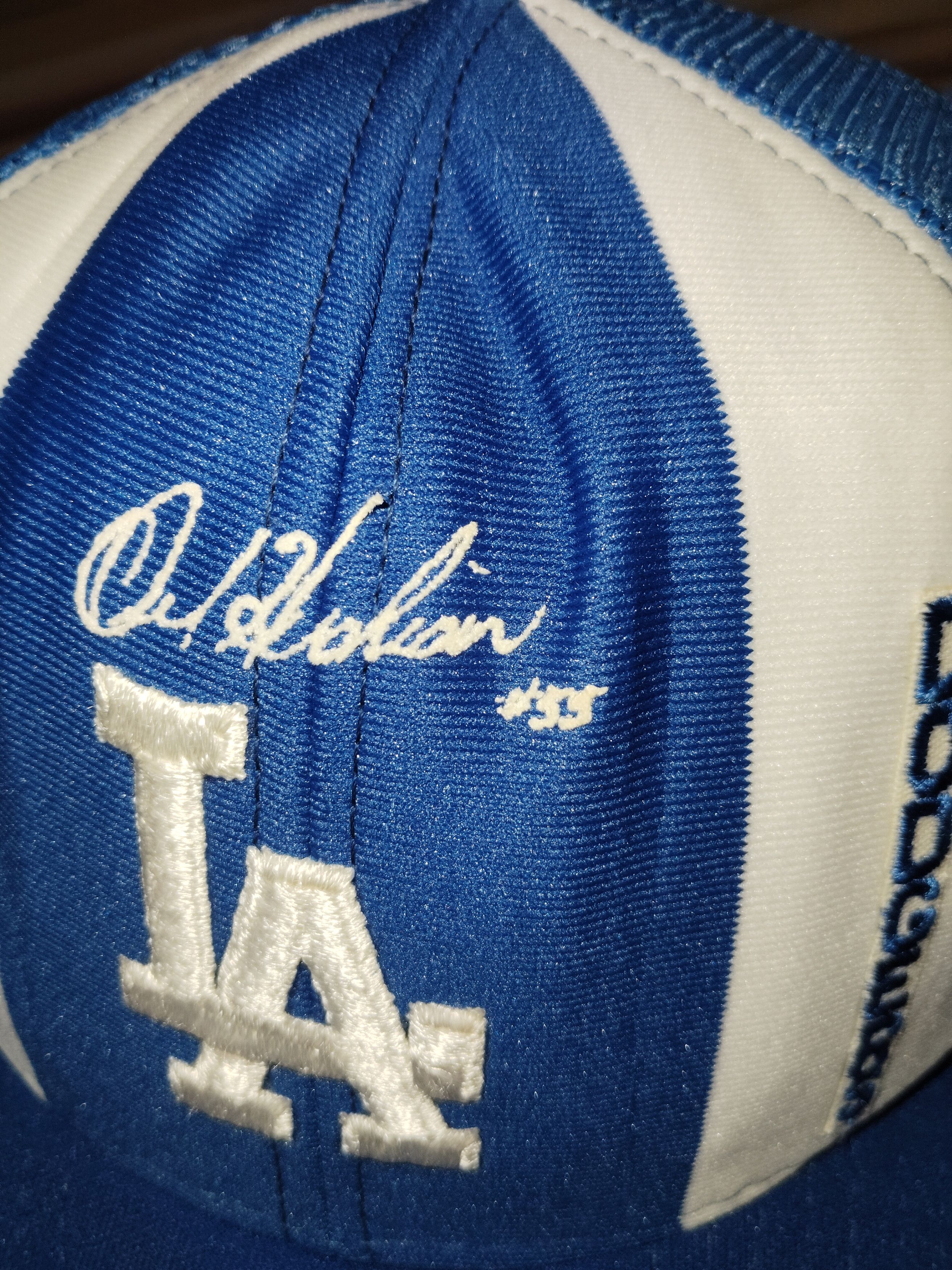 MLB Vintage 80's MLB LA DODGERS Trucker Cap Size ONE SIZE - 2 Thumbnail