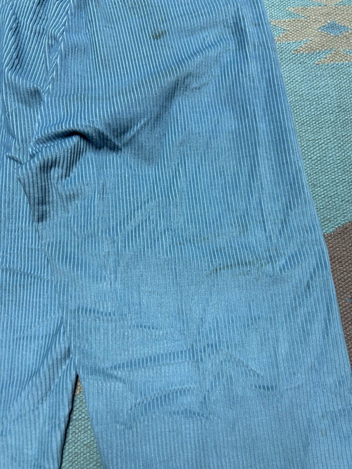 Vintage Vintage 1960s corduroy pants straight leg worn stained 28x29 Size US 28 / EU 44 - 10 Thumbnail