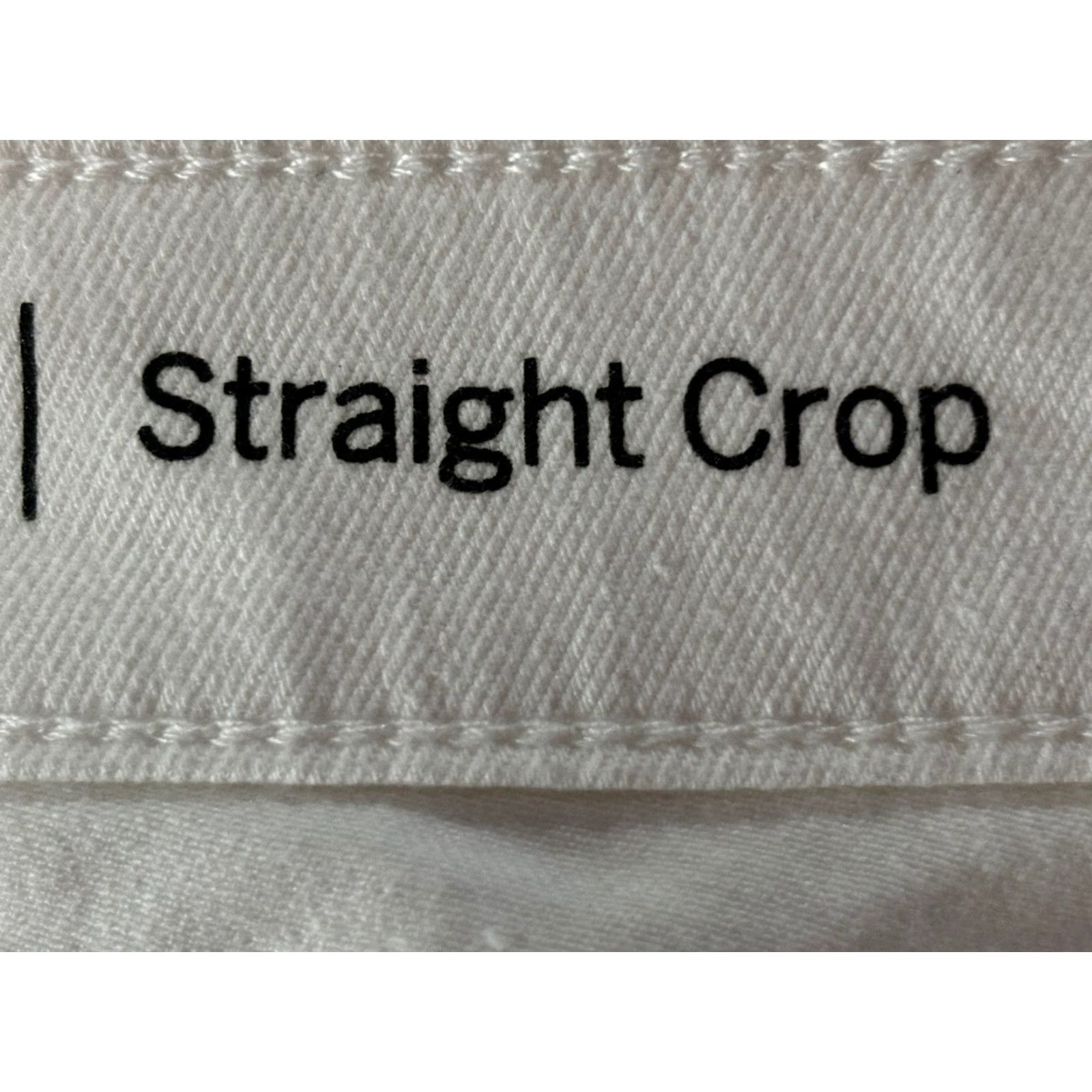 Talbots Talbots Flawless Straight Crop Jeans 22W Plus White Cotton Blend Denim High Rise Womens Plus Coastal Preppy Vacation Pants Jeans 25in Crop Stretch 12? Size 40" / US 18 - 6 Thumbnail