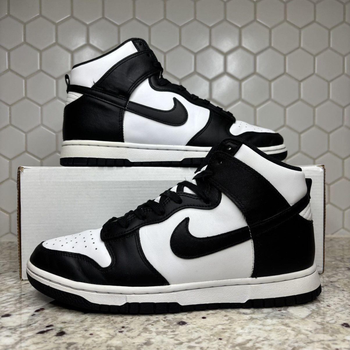 Nike Size 8.5 - Nike Dunk High Black White CLEAN No box Size US 8.5 / EU 41-42 - 1 Thumbnail