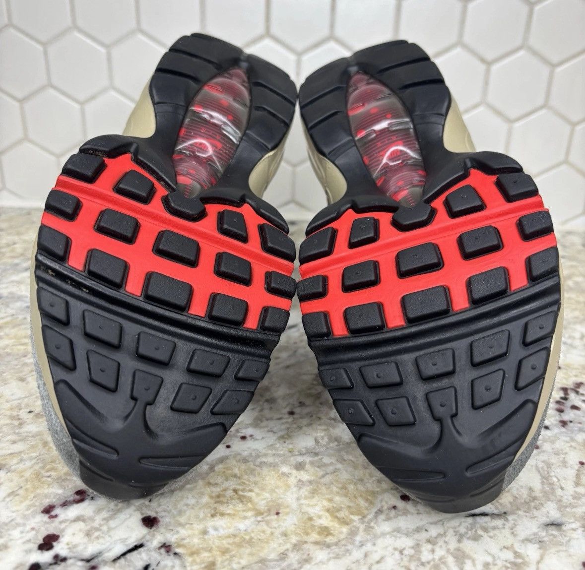 Nike Size 8.5-Nike Air Max 95 Freddy Krueger LIGHTLY WORN NO BOX Size US 8.5 / EU 41-42 - 9 Thumbnail