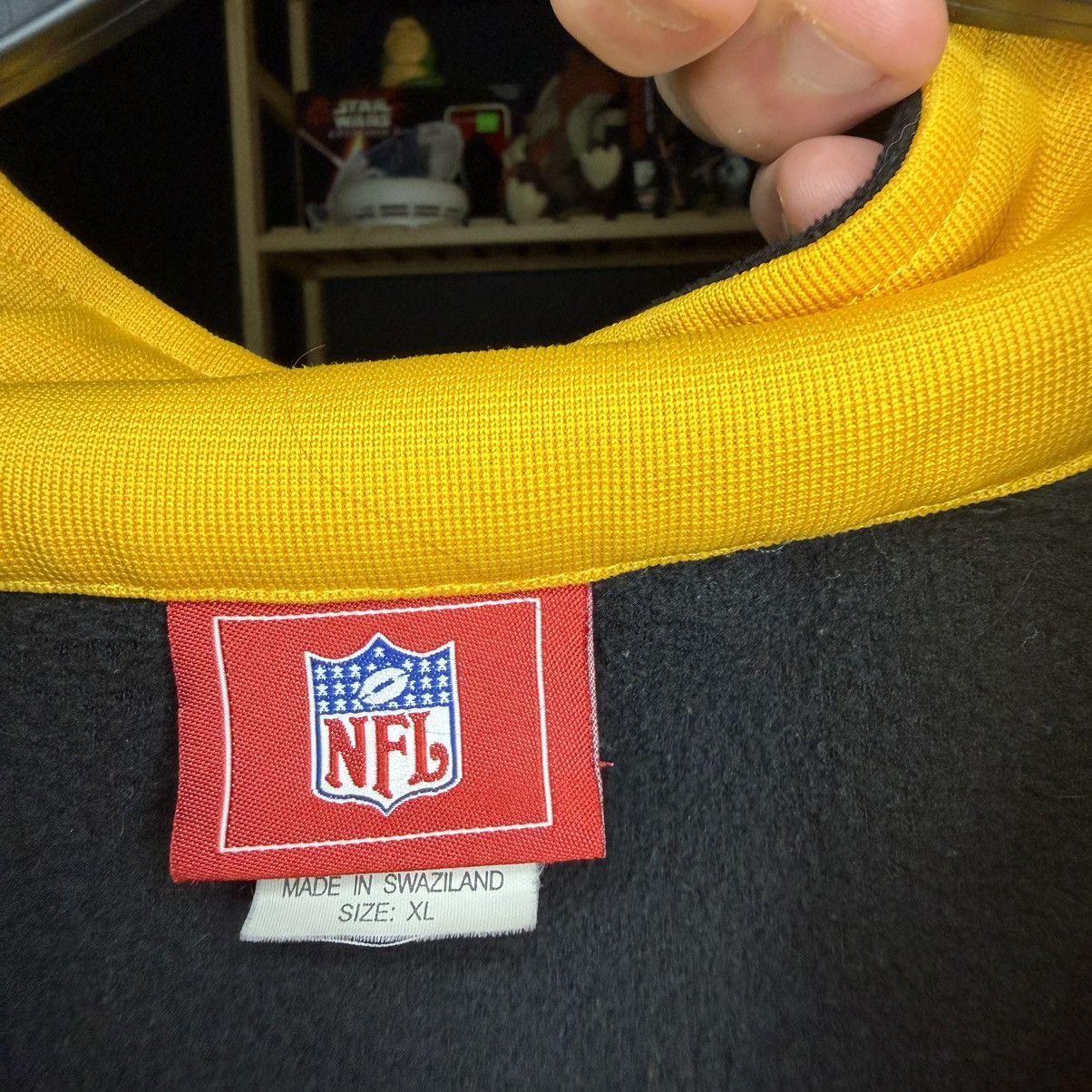 NFL NFL Pittsburgh Steelers Quarter Zip Fleece Size XL Size US XL / EU 56 / 4 - 3 Thumbnail