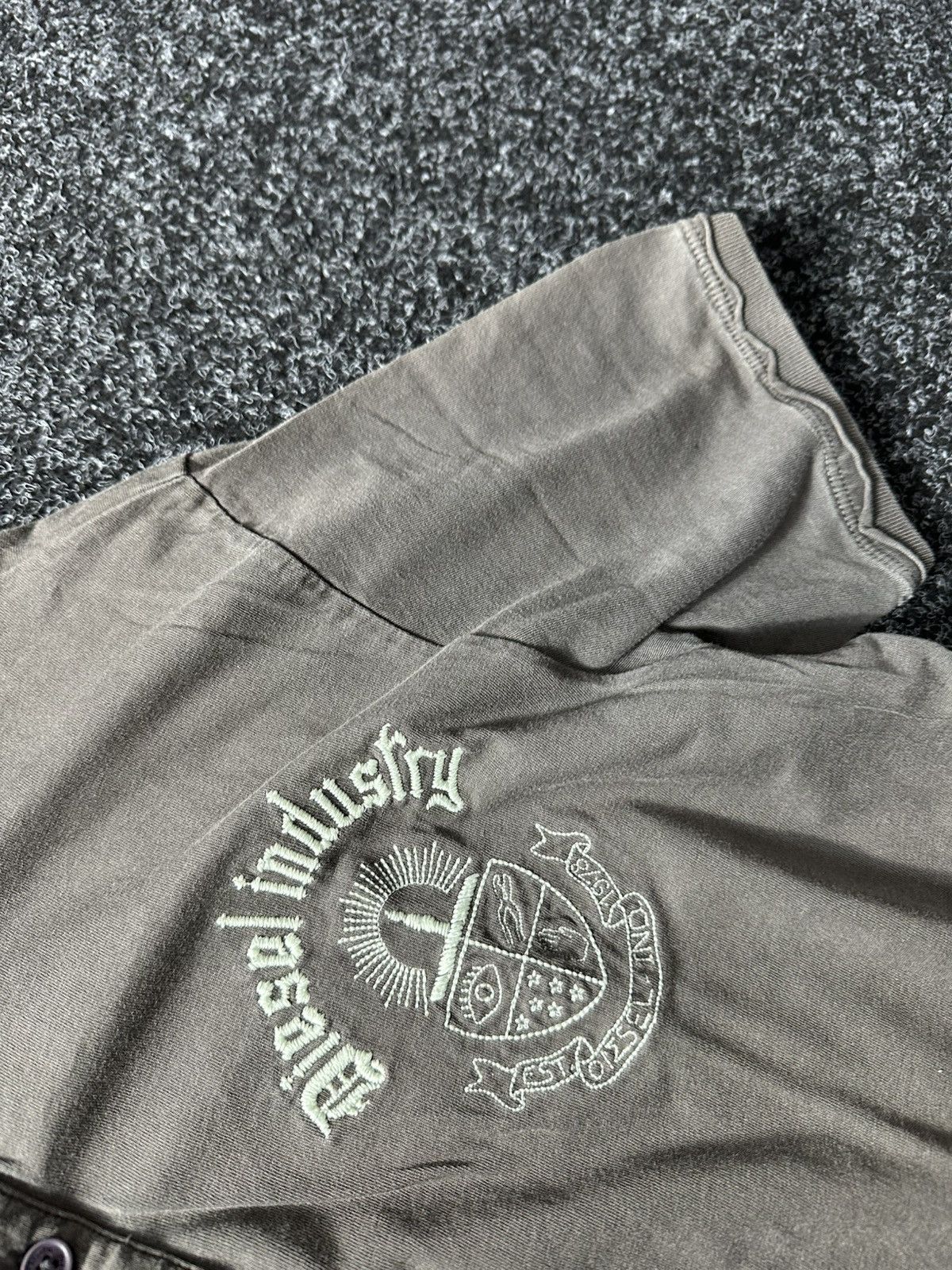 Diesel × Vintage 🚨VNTG Diesel Avant-garde POLO Shirt 90s very rare Streetwear Size US XL / EU 56 / 4 - 5 Thumbnail