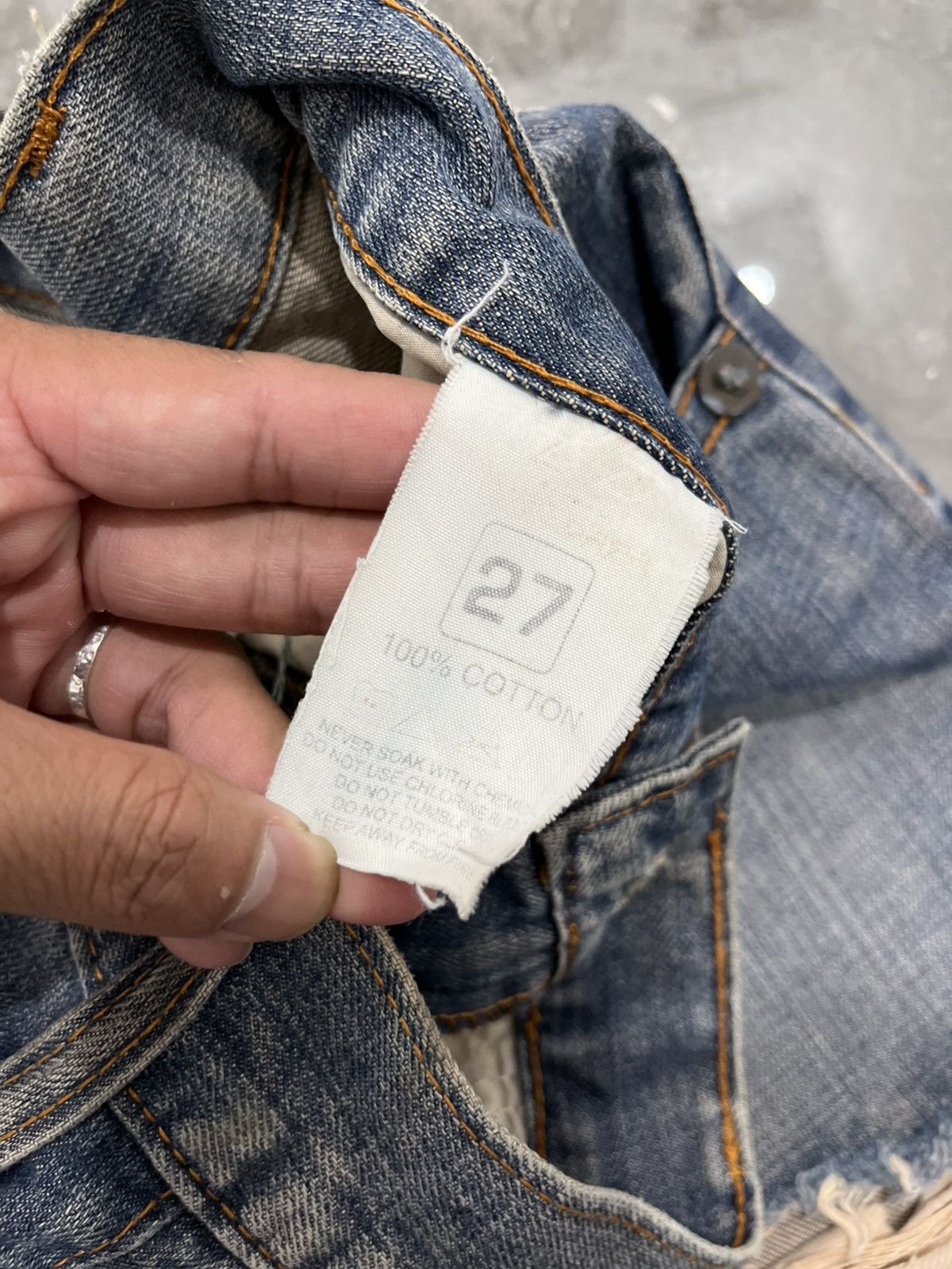 5351 POUR LES HOMMES Nu wave flared jeans tornado mart styled Size US 29 - 5 Thumbnail