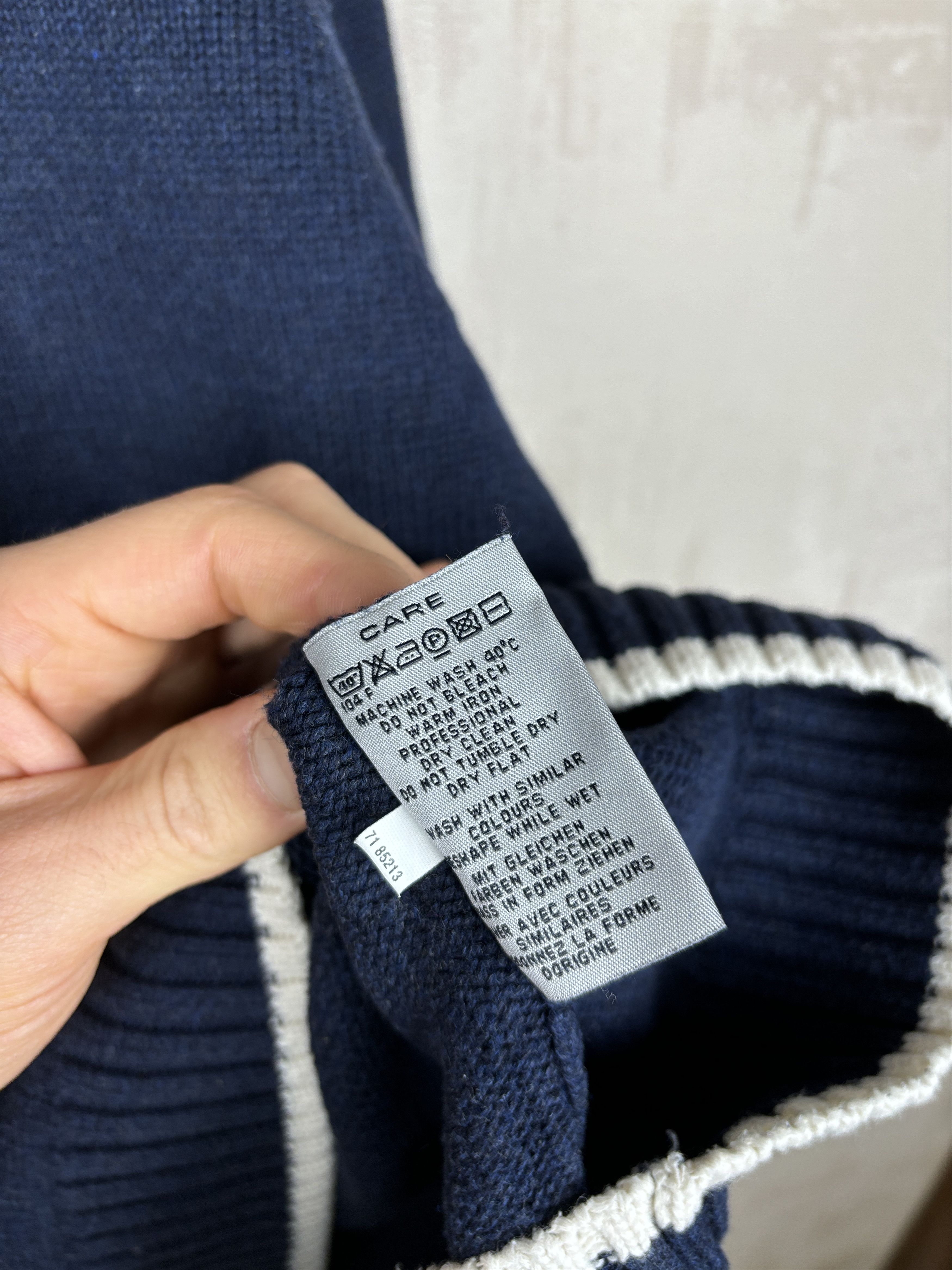Gant × Vintage Gant Vintage Big Logo Knit Sweater Size US L / EU 52-54 / 3 - 10 Thumbnail