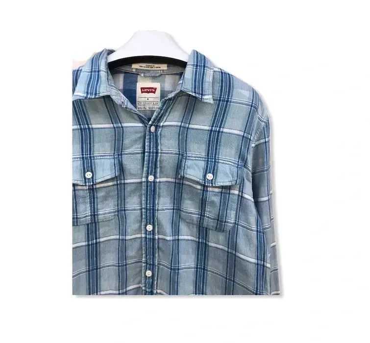 Levi's Vintage Clothing Vintage Levi’s Checked Plaid Tartan Button Up Shirt Size US M / EU 48-50 / 2 - 2 Thumbnail