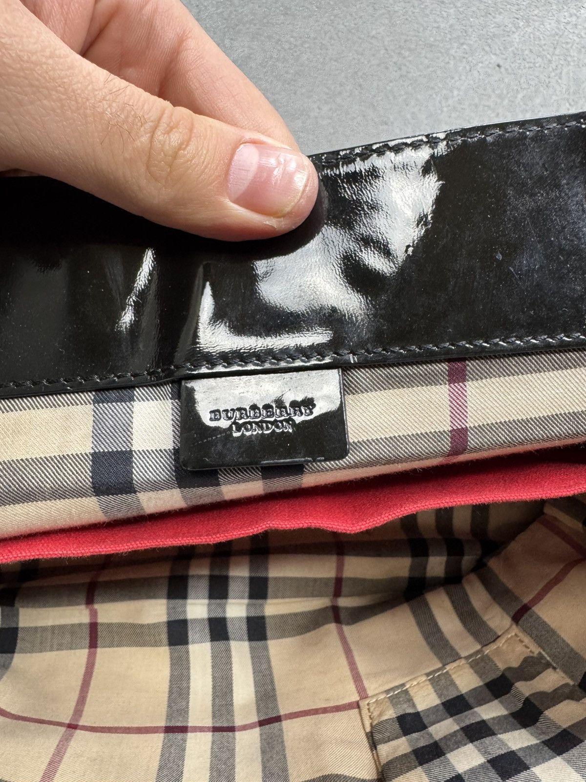 Burberry × Burberry Prorsum × Vintage Vintage Burberry Tote Bag Size ONE SIZE - 4 Thumbnail