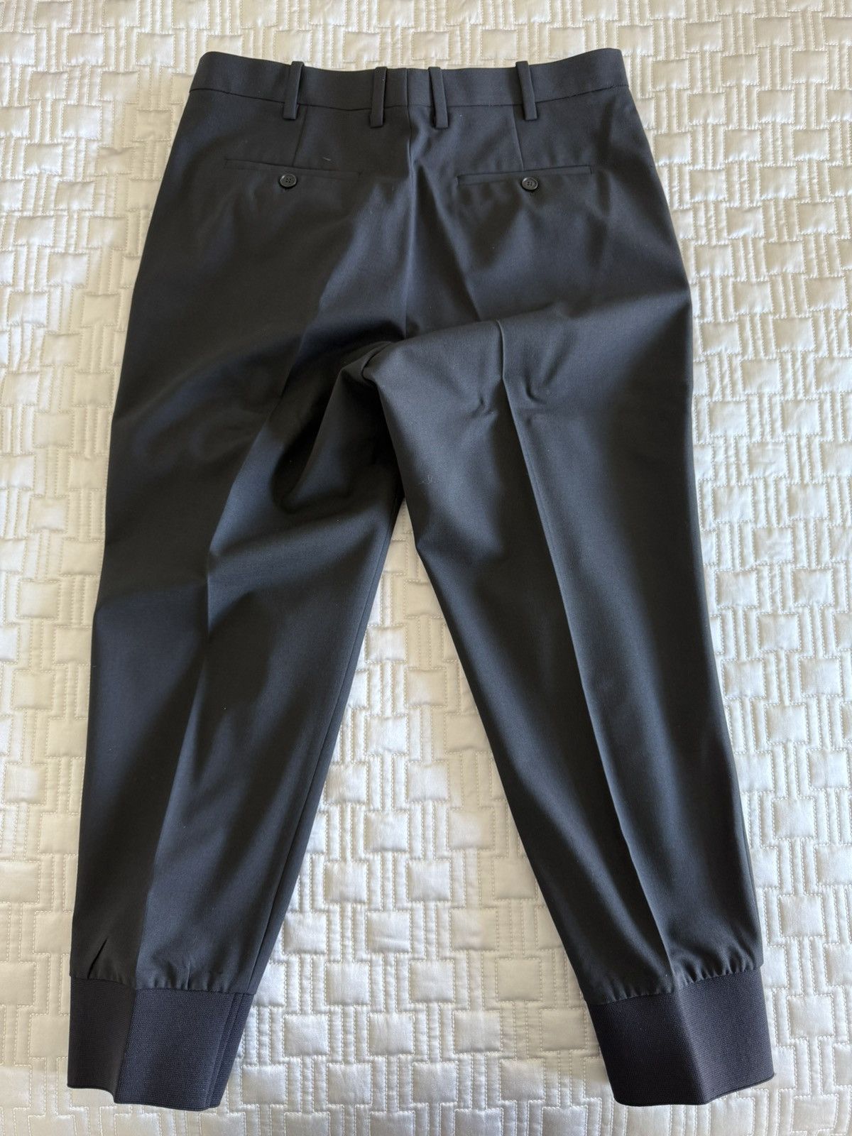 Neil Barrett Neil Barrett Black Men Cropped Pants size 32 Size US 32 / EU 48 - 2 Thumbnail