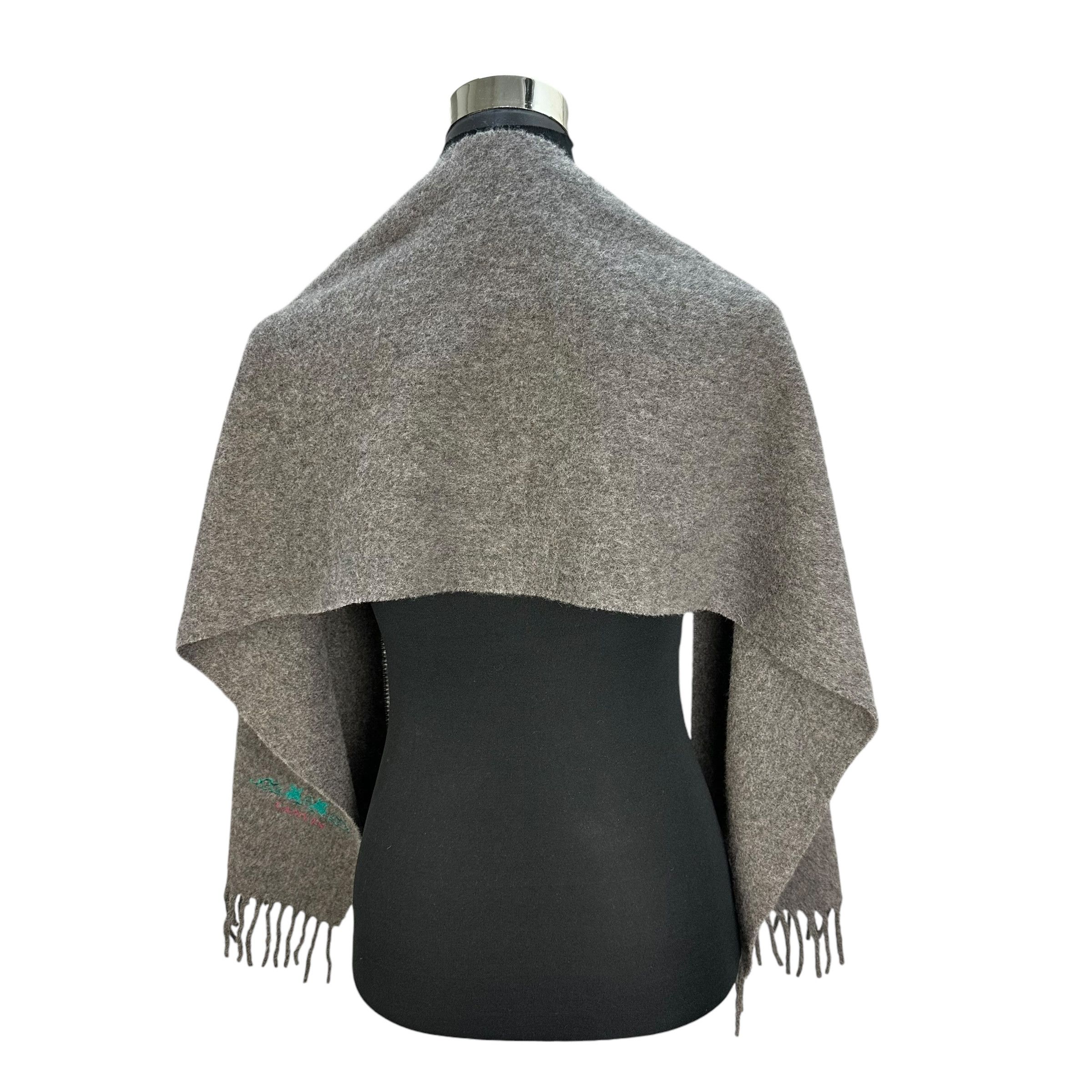 Lanvin Vintage LANVIN Pure Lambswool Muffler Neckwear #A62-1492 Size ONE SIZE - 2 Thumbnail