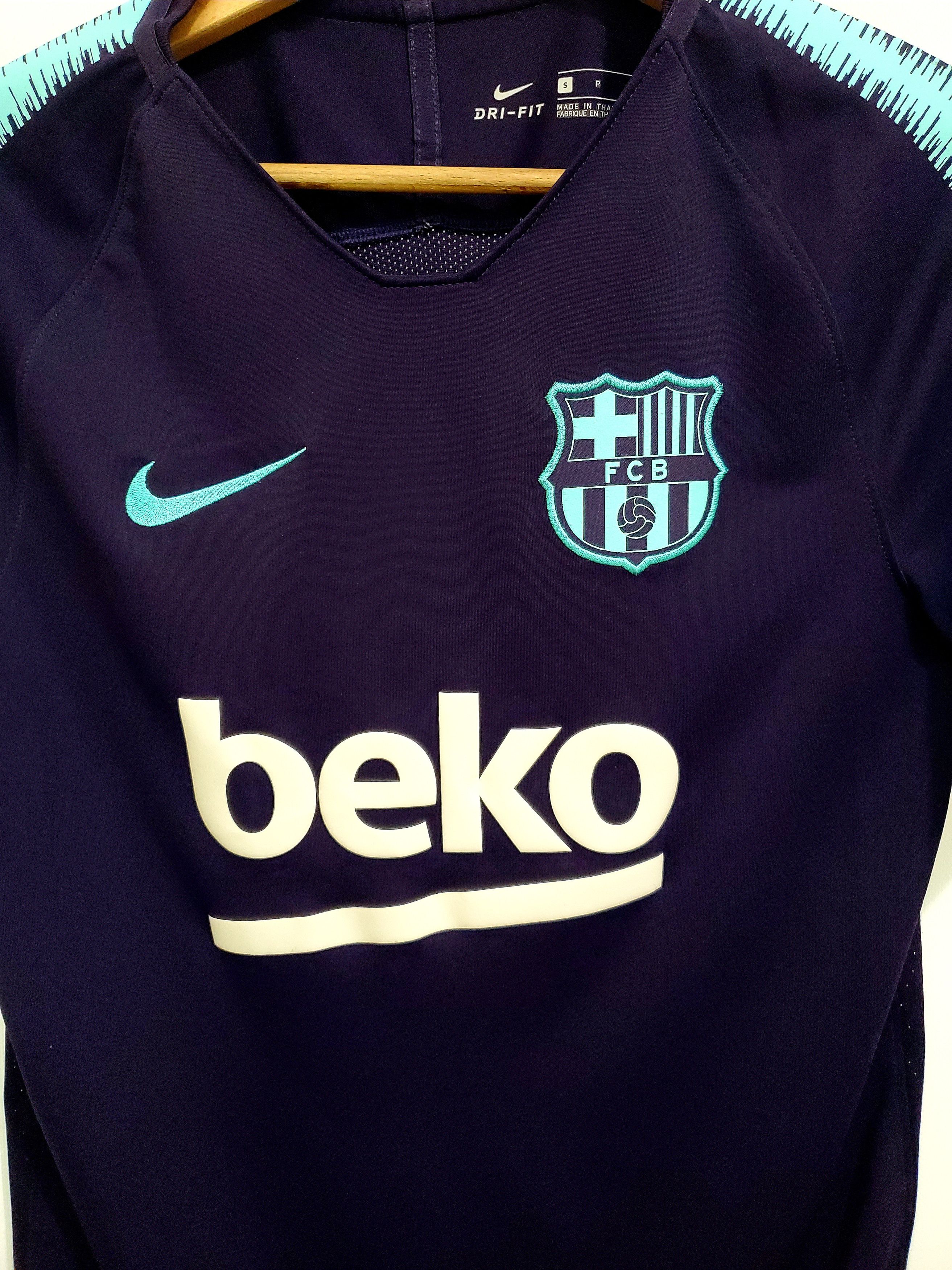 Nike Nike Barcelona 2018/2019 Soccer Jersey perfect condition S Size US S / EU 44-46 / 1 - 2 Thumbnail