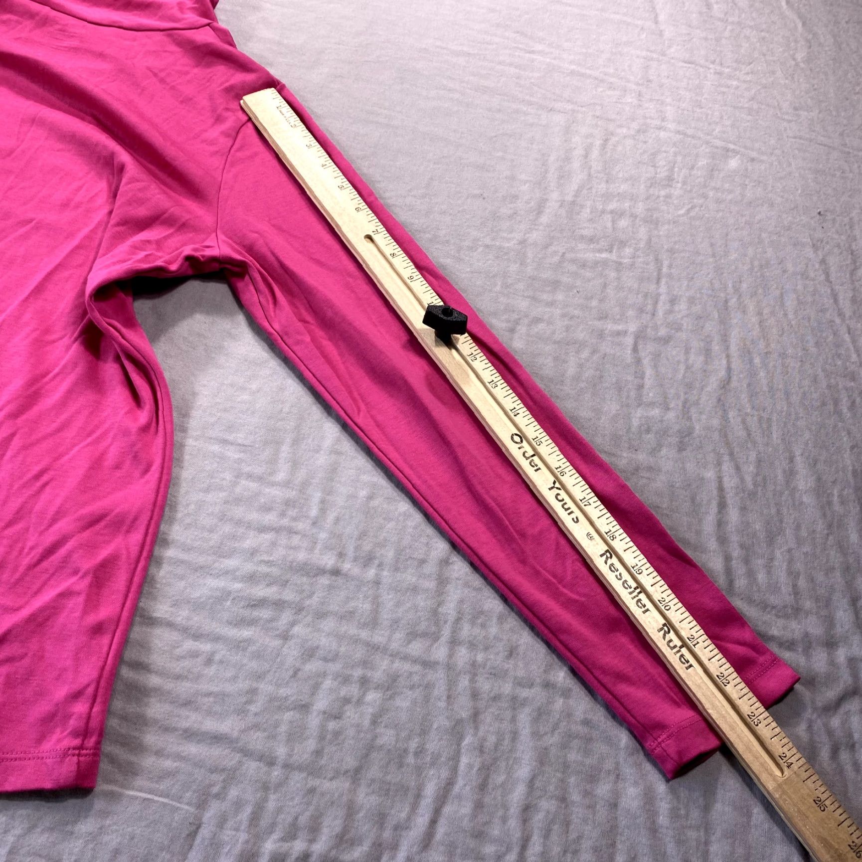 Vintage LL Bean Shirt Womens Medium Pink Shawl Neck Collar Pullover Top Cotton Ladies Size M / US 6-8 / IT 42-44 - 7 Thumbnail