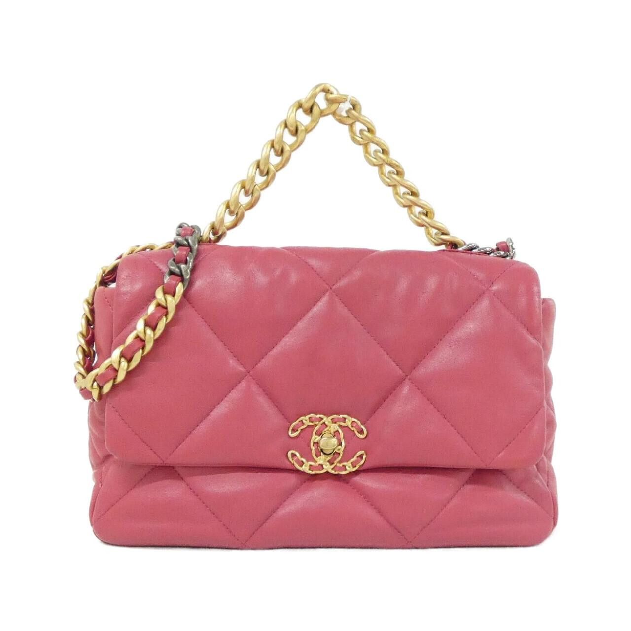 Chanel Chanel Chanel 19 Lambskin Shoulder Bag Leather Shoulder Bag AS1161 DUTY FREE for USA Size ONE SIZE - 1 Thumbnail