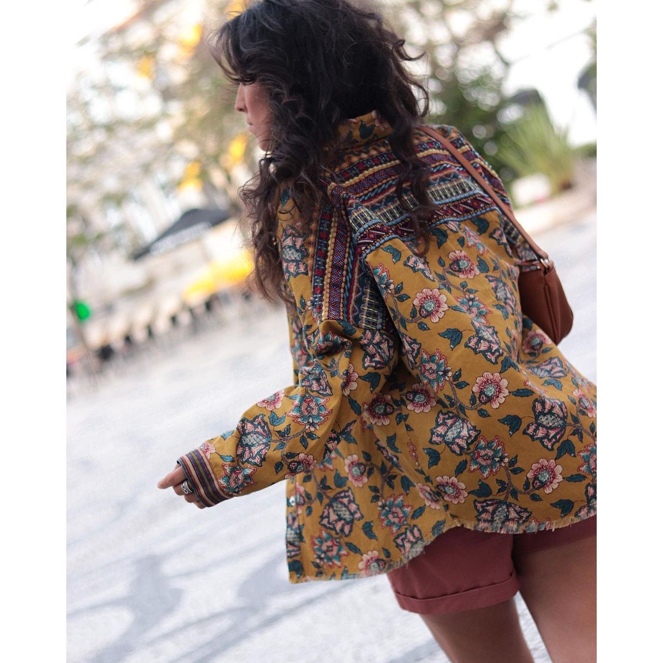 Zara Zara Western Boho Floral Jacket NWT Size S / US 4 / IT 40 - 11 Thumbnail