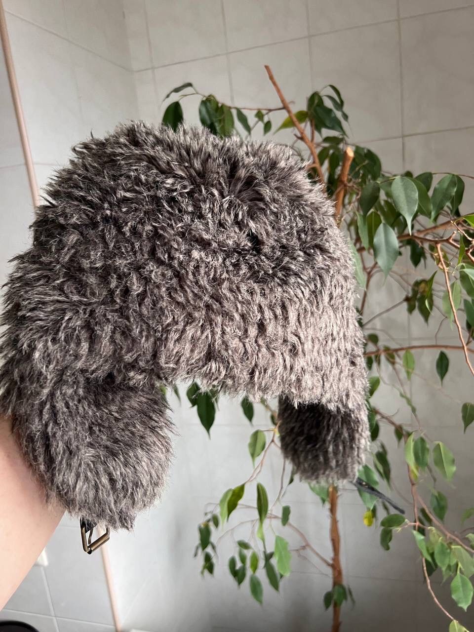 Japanese Brand × Vintage Japanese Vintage Fur Alt Emo Trapper Hat Size ONE SIZE - 4 Thumbnail
