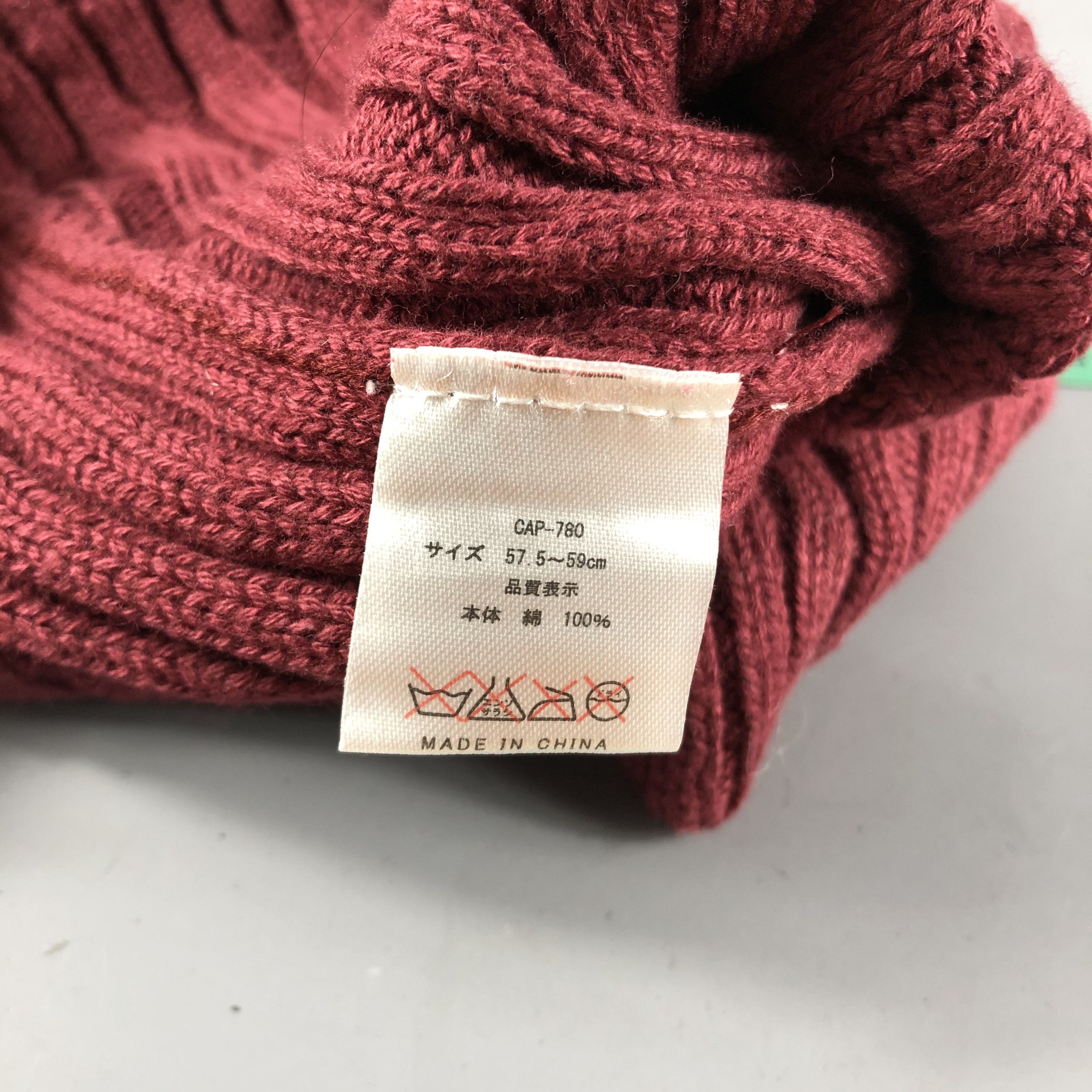 Vintage Brooklyn City Pleated Cotton Beanie Snowcap Snow Hat B646 Size ONE SIZE - 5 Thumbnail