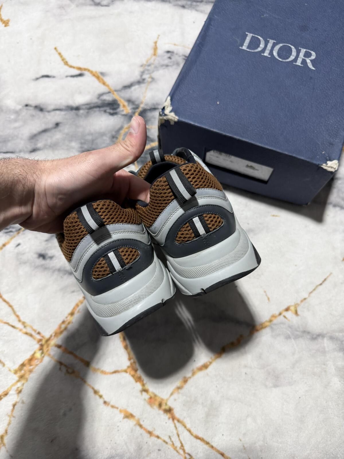 Dior Dior B22 Brown Grey Black - Sz9US Size US 9 / EU 42 - 5 Thumbnail