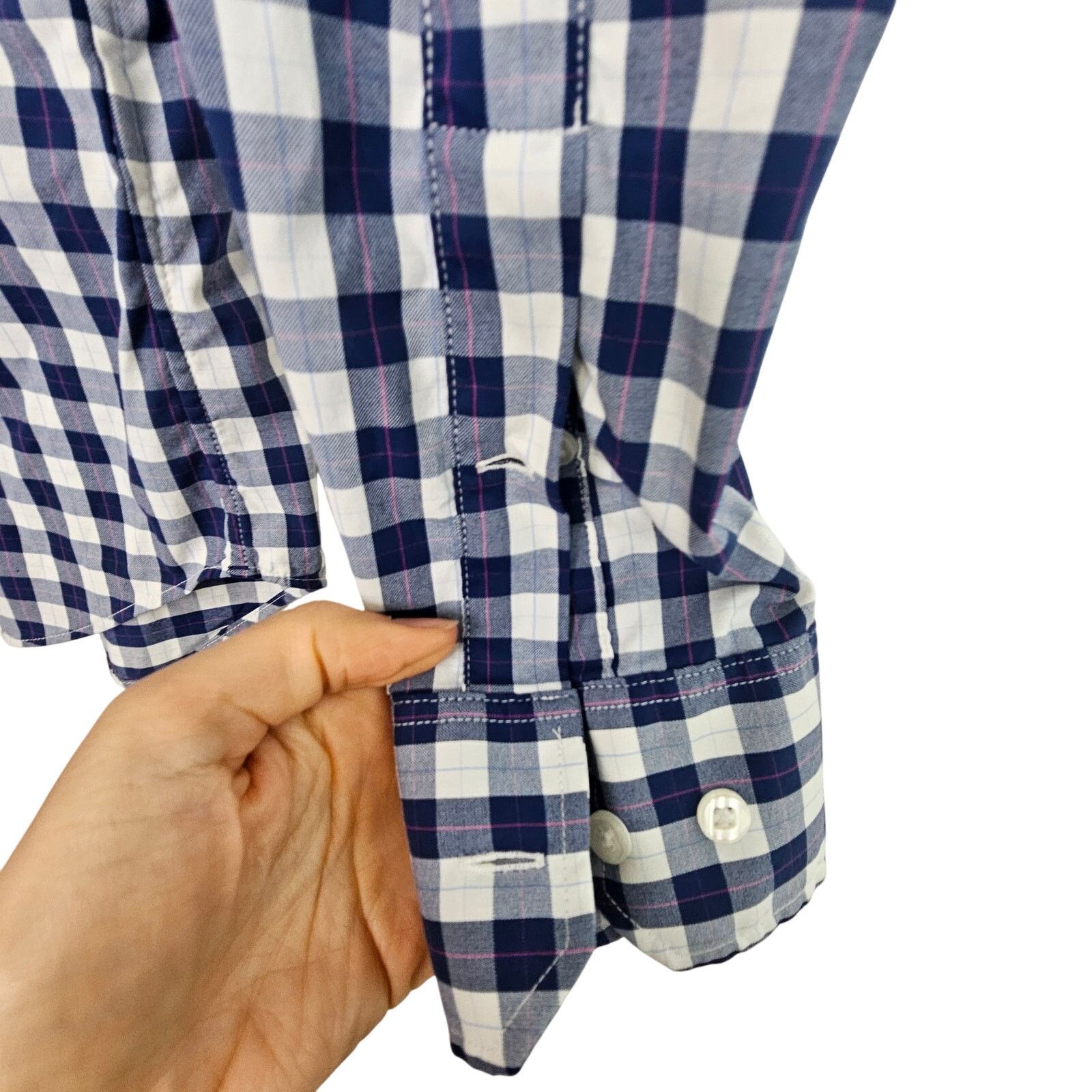 Bonobos Bonobos Mens Checker Dress Shirt Sz M Tailored Fit Career Size US M / EU 48-50 / 2 - 4 Thumbnail