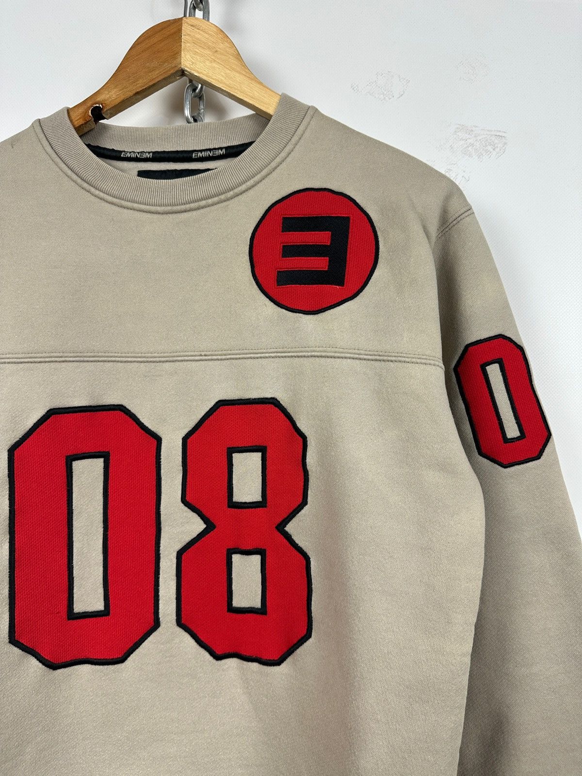 Eminem Vintage Eminem 08 Slim Shady Beige Sweatshirt Size US S / EU 44-46 / 1 - 7 Thumbnail