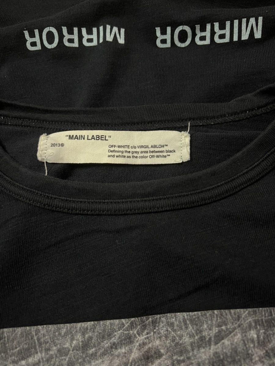 Off-White Off White Mirror Mirror Shirt Size US S / EU 44-46 / 1 - 7 Thumbnail