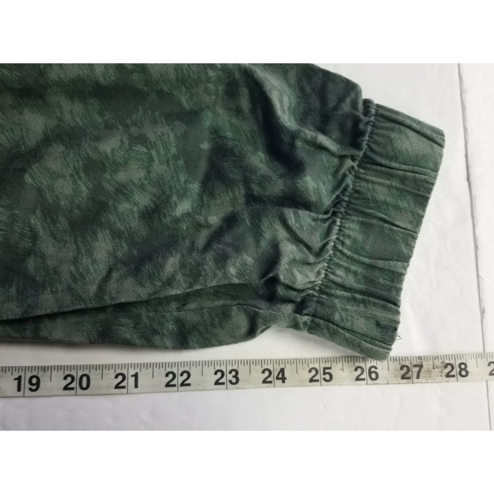 Orvis VINTAGE Orvis Jogger Pants Womens L Camouflage Lounge Drawstring Elastic Waist Size 36" / US 14 / IT 50 - 6 Thumbnail