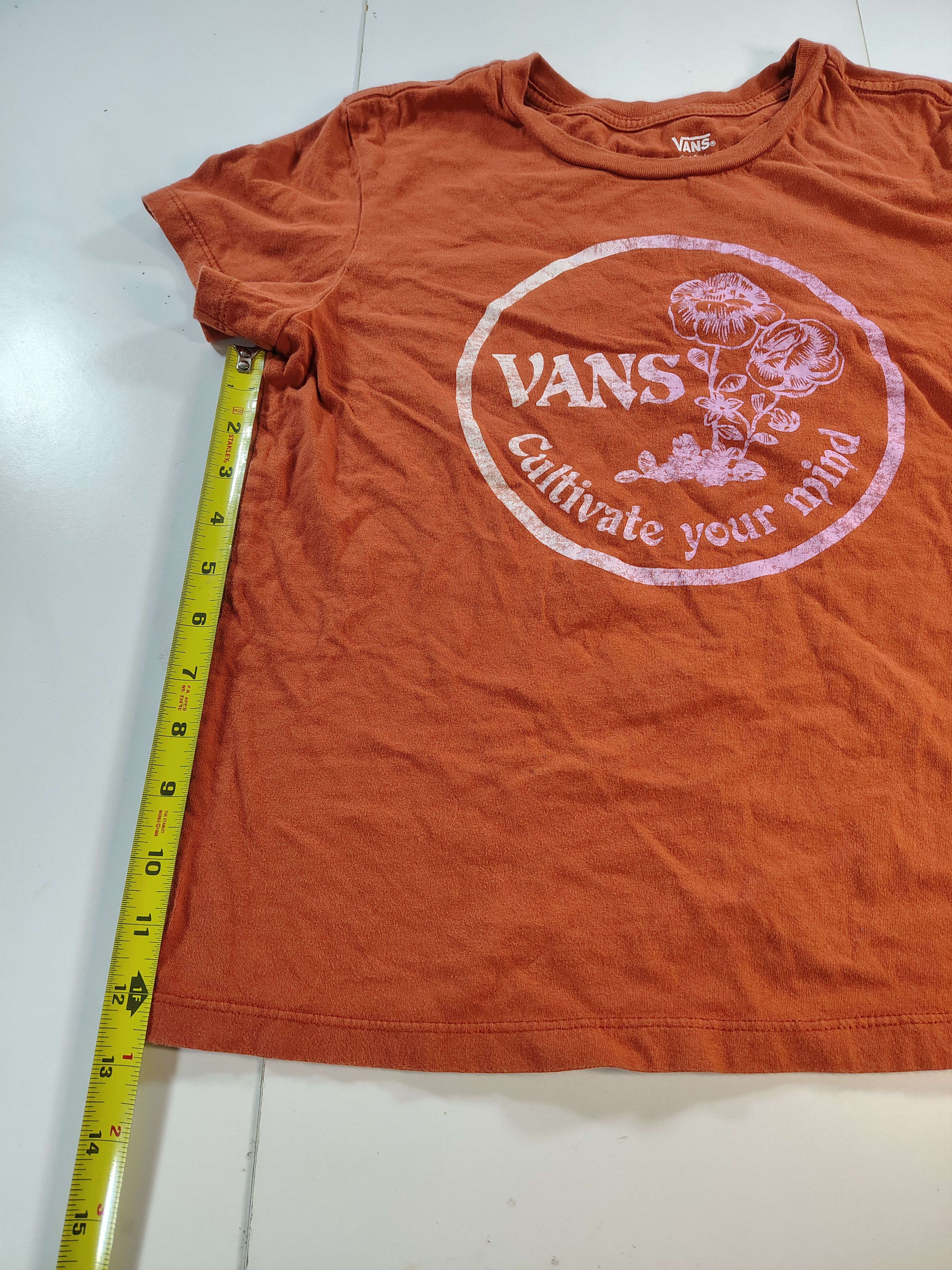 Vans Women's Small Vans "Cultivate Your Mind" T-Shirt Size S / US 4 / IT 40 - 6 Thumbnail