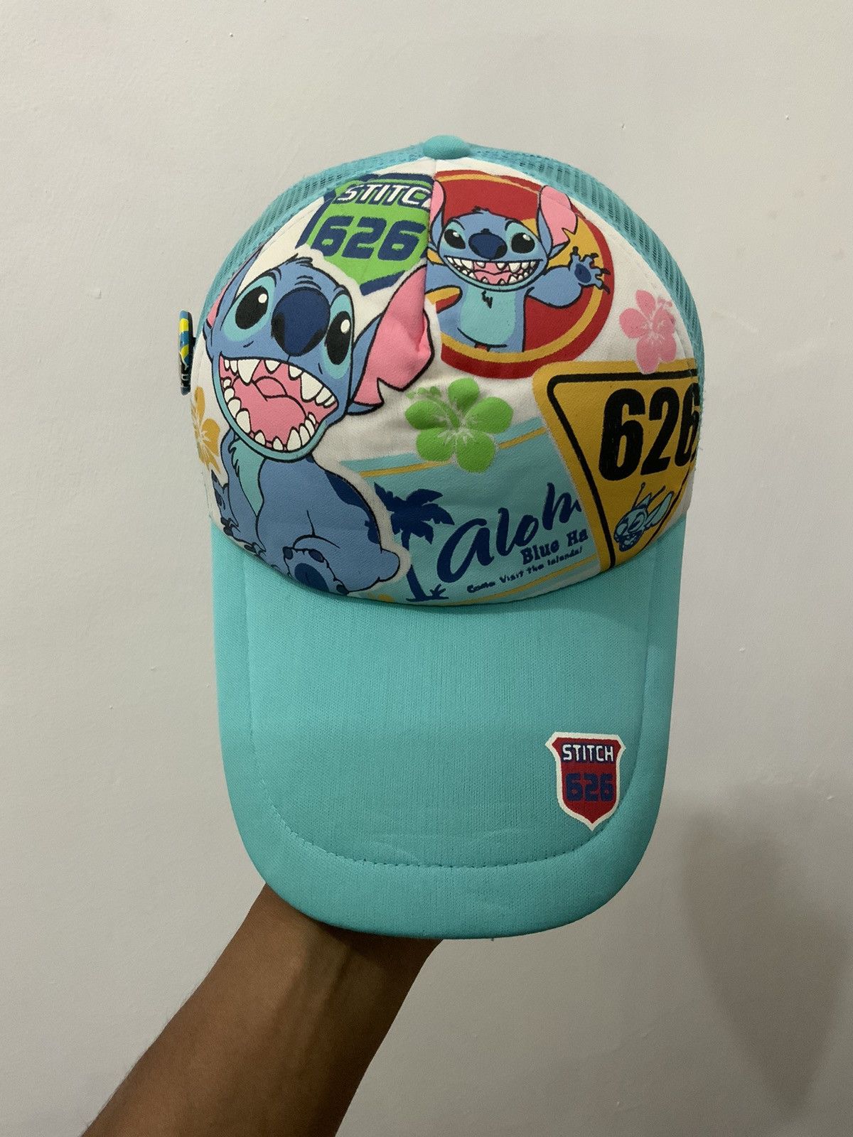 Disney Vintage Disney Lilo & Stitch Trucker Hat Size ONE SIZE - 6 Thumbnail