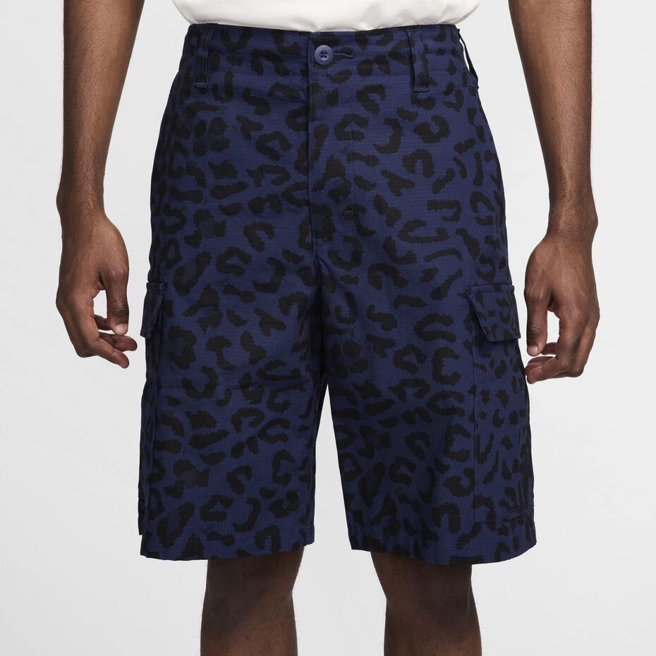 Nike Nike SB Kearny Cargo Allover Print Skate Shorts Navy Size US 30 / EU 46 - 1 Thumbnail