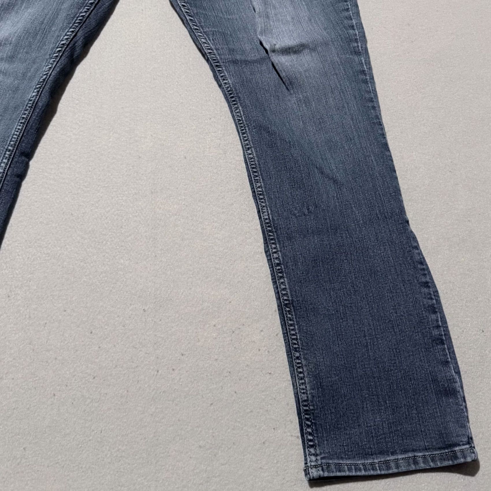 Lee Riders by Lee Skinny Jeans Women's Blue Denim Mid Rise Modern Fit - 35X30 Size 24" / US 00 / IT 34 - 6 Thumbnail
