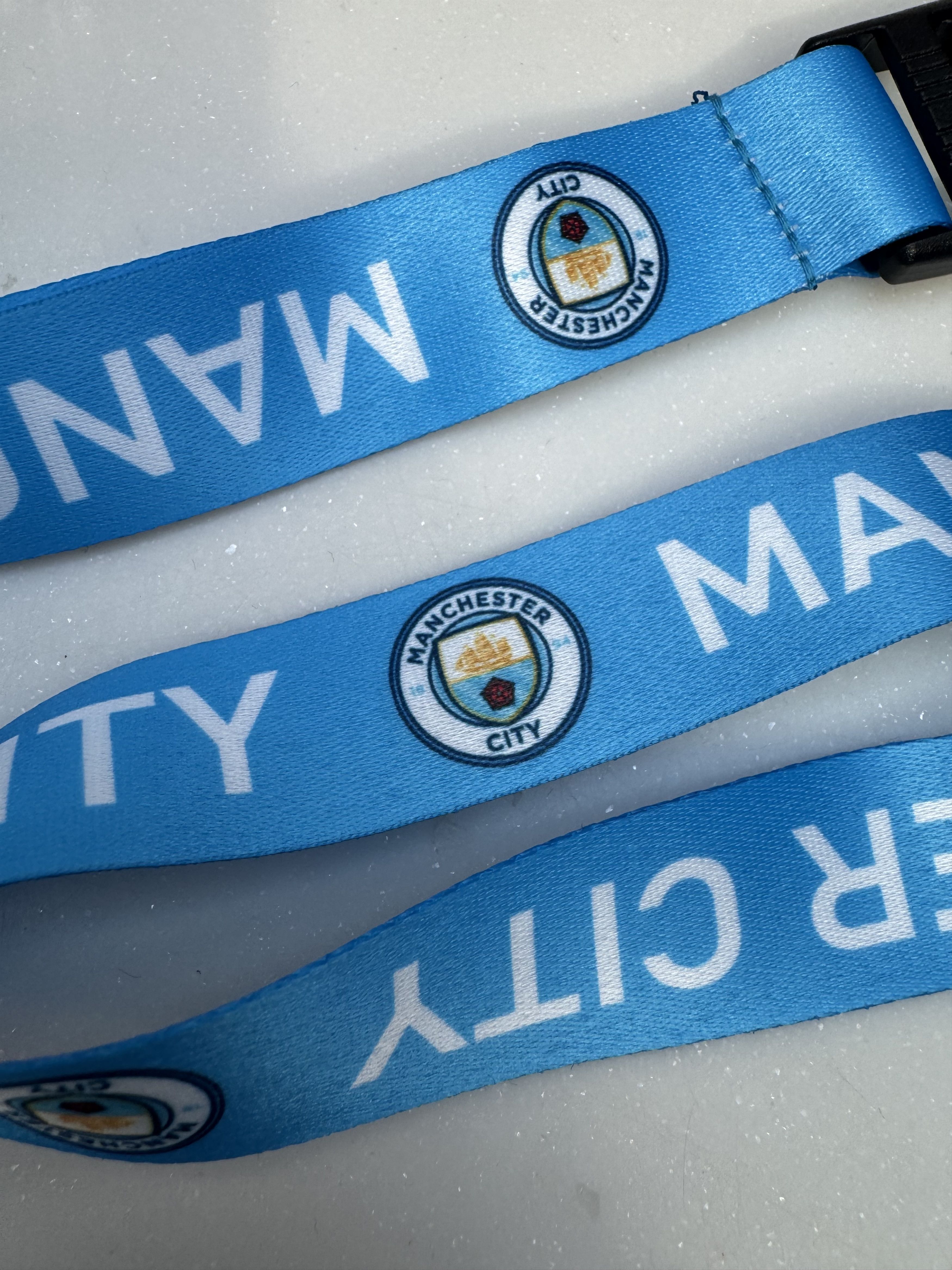 Other Manchester City FC Lanyard Keychain Brand new 22" length Size ONE SIZE - 5 Thumbnail