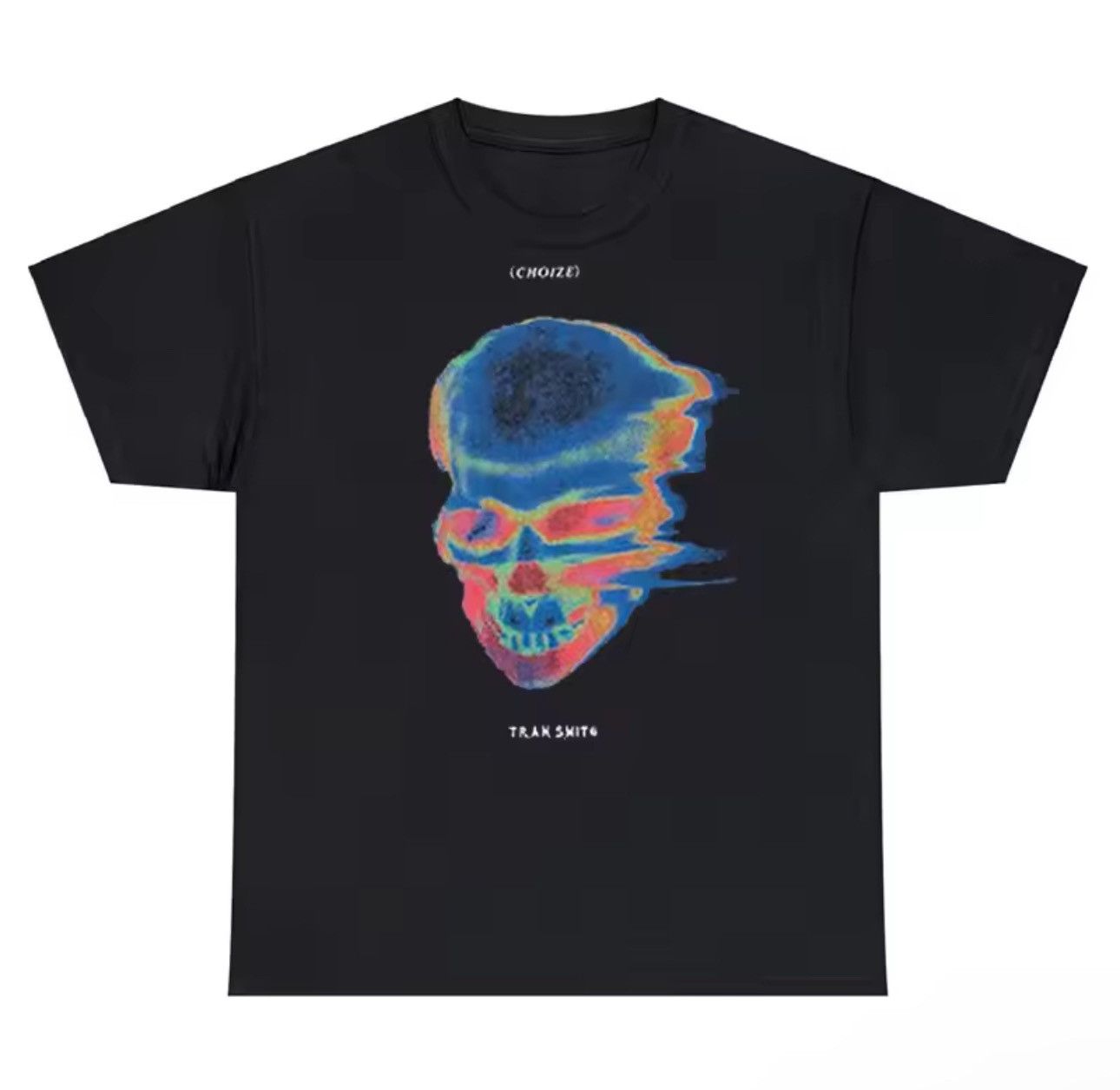 Designer × Vintage Retro Skull Head Oversized T Shirt y2k Size US L / EU 52-54 / 3 - 1 Thumbnail