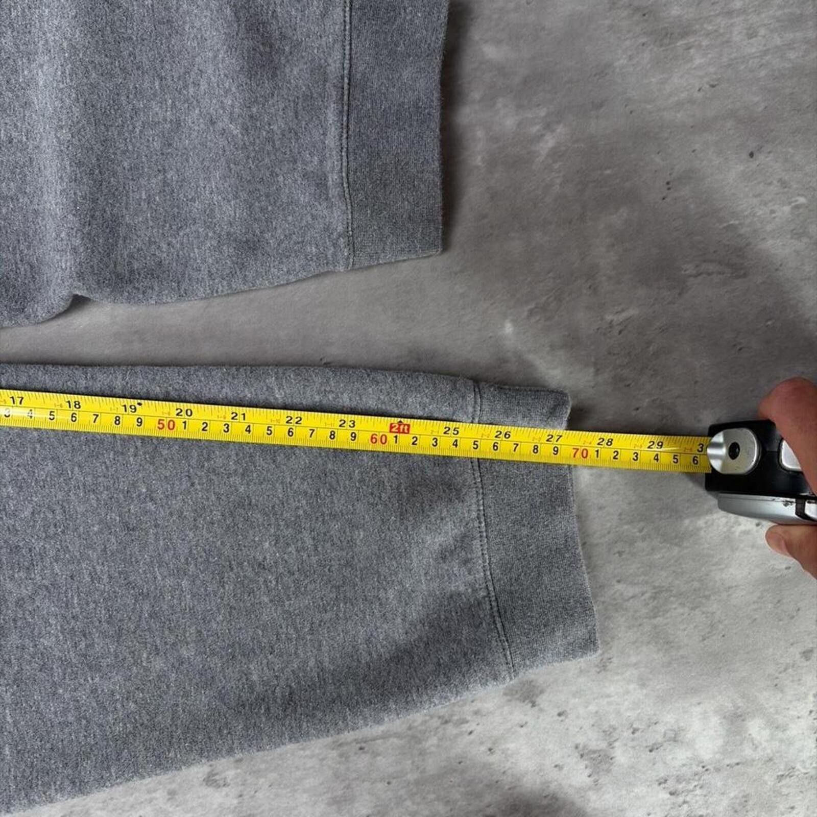 Nike Y2K Grey Nike Grunge Loose Skater Sweatpants Size 40" / US 18 - 7 Thumbnail